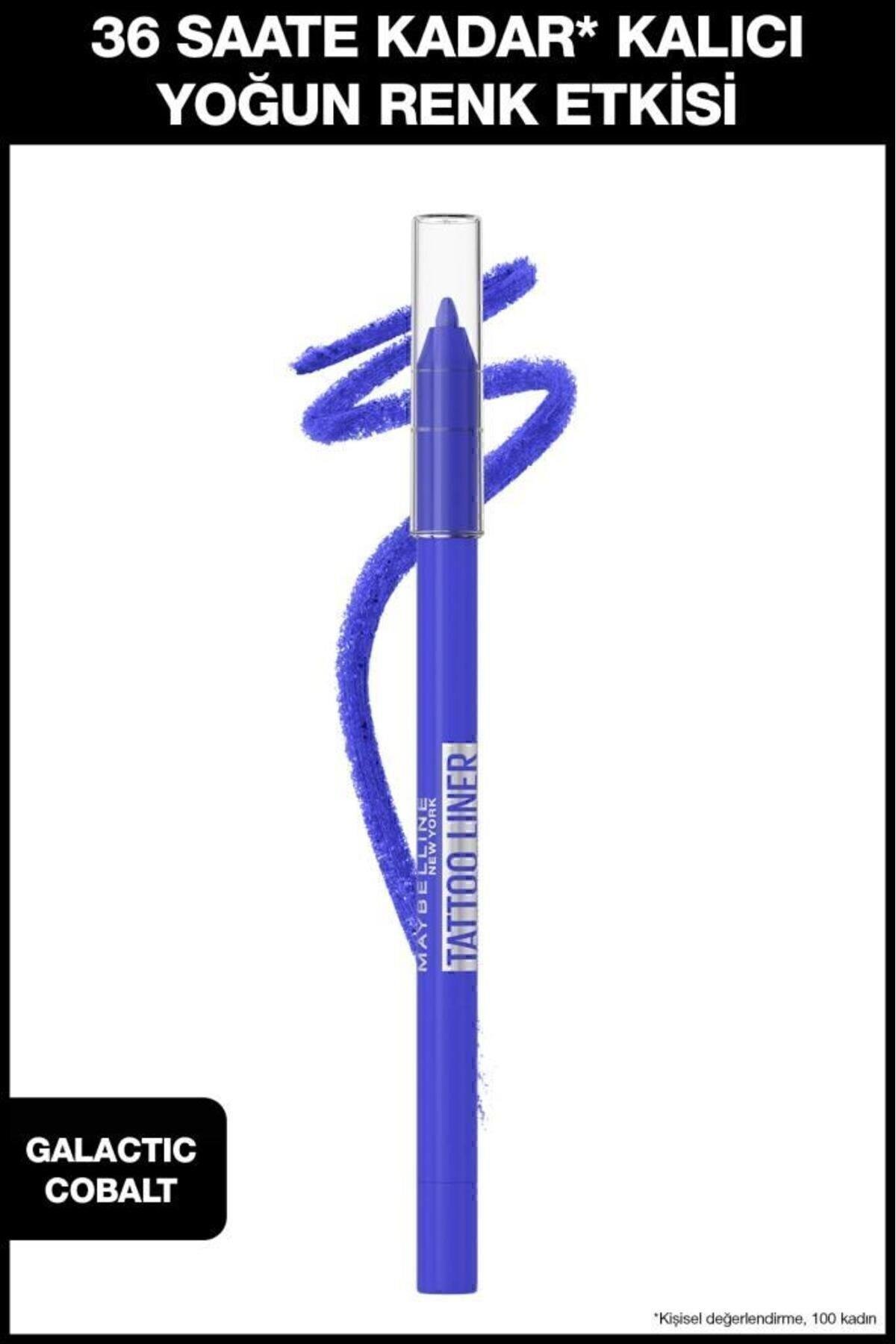 Maybelline New York Tattoo Liner Jel Göz Kalemi - Galatic Cobalt - Saks Mavisi