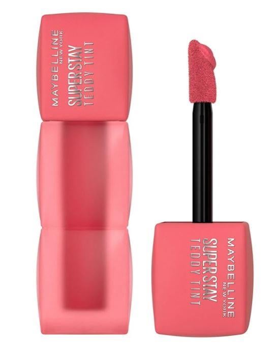 Maybelline Super Stay Teddy Tint - Likit Mat Ruj No: 40 Petalcore