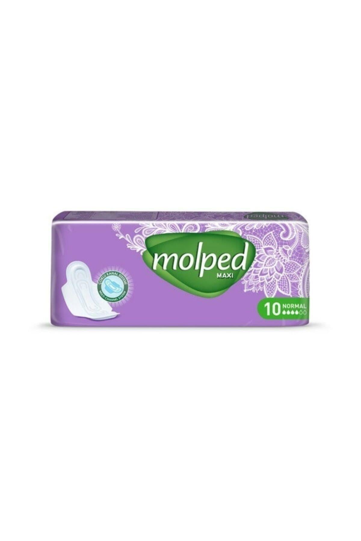 Molped Kanatlı Normal Hijyenik Ped 10'Lu