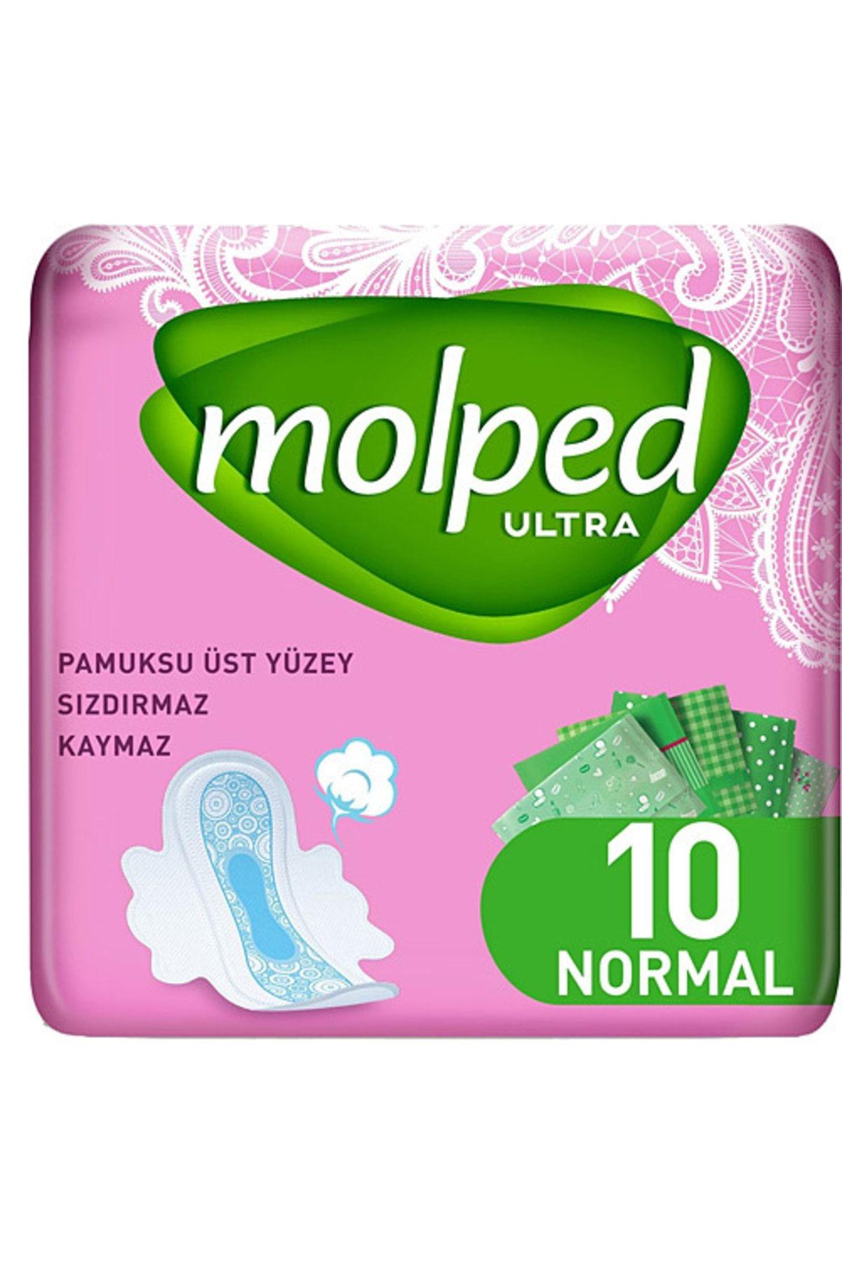 Molped Ultra Hijyenik Ped Normal 10 Adet