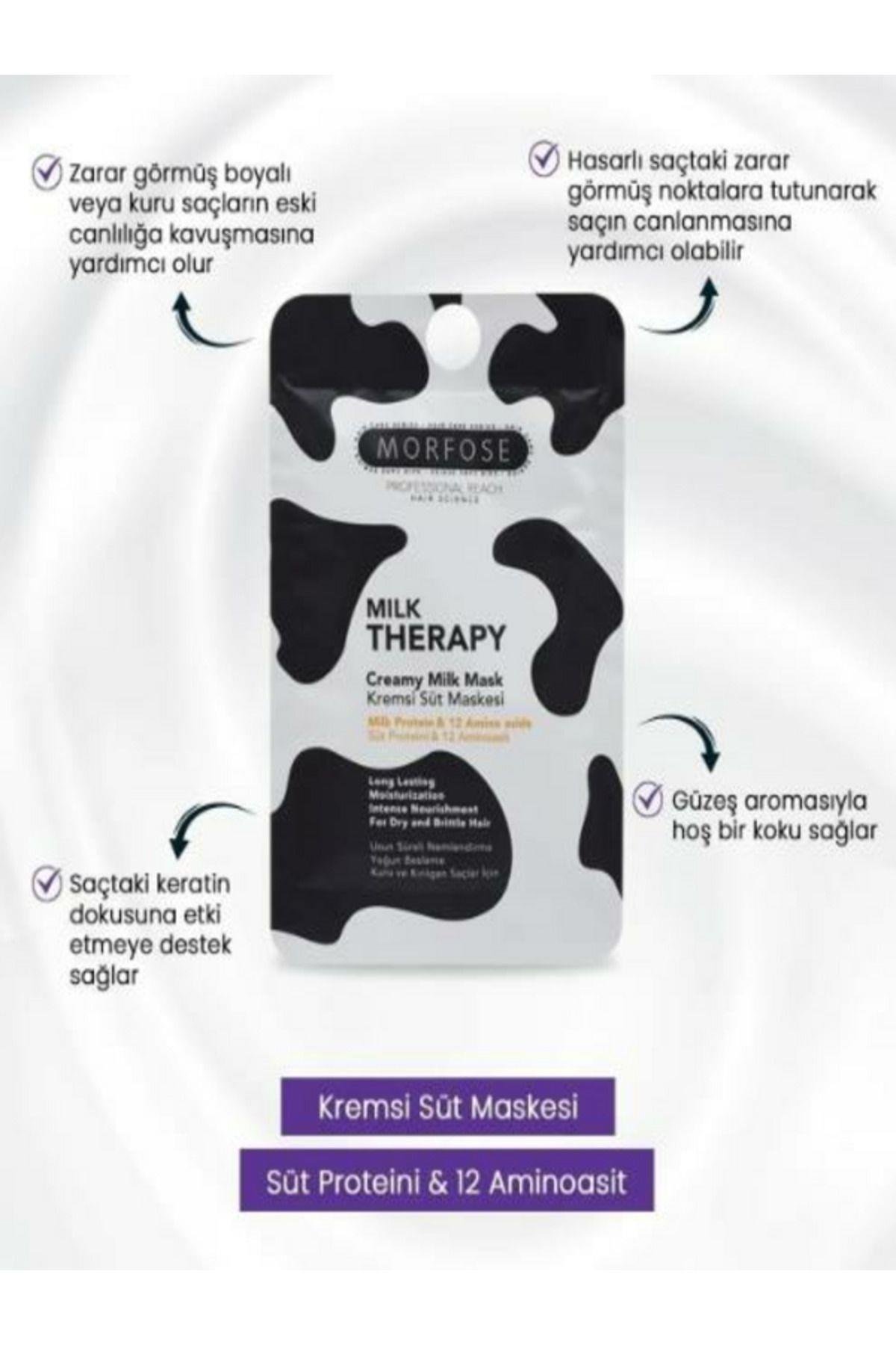 Morfose Milk Therapyh Kremsi Süt Maskesi 25ml
