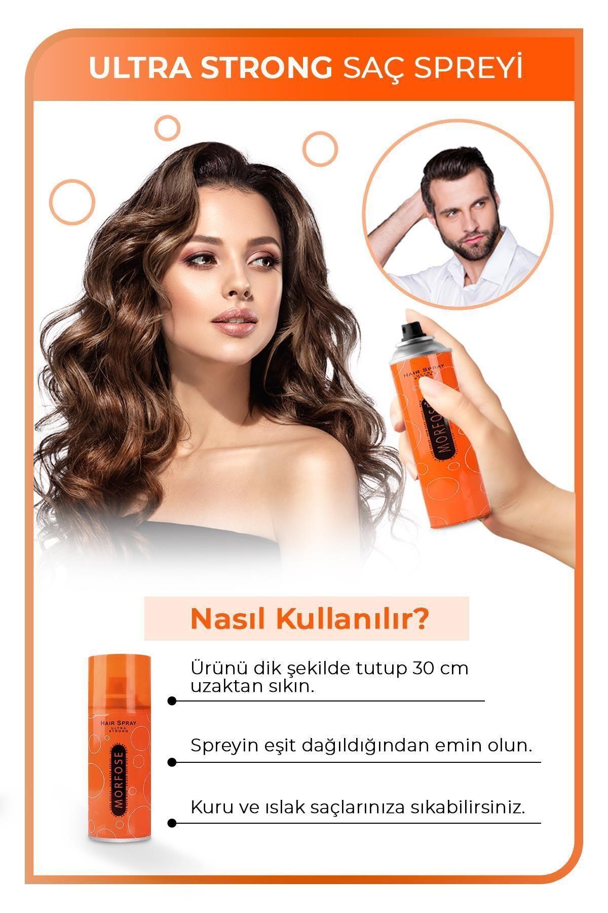 Morfose Ultra Strong Saç Spreyi 75 ml - Güçlü Tutuş