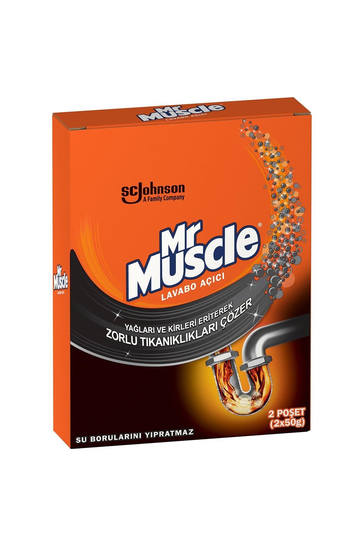Mr. Muscle Granül Lavabo Açıcı, 2x50g