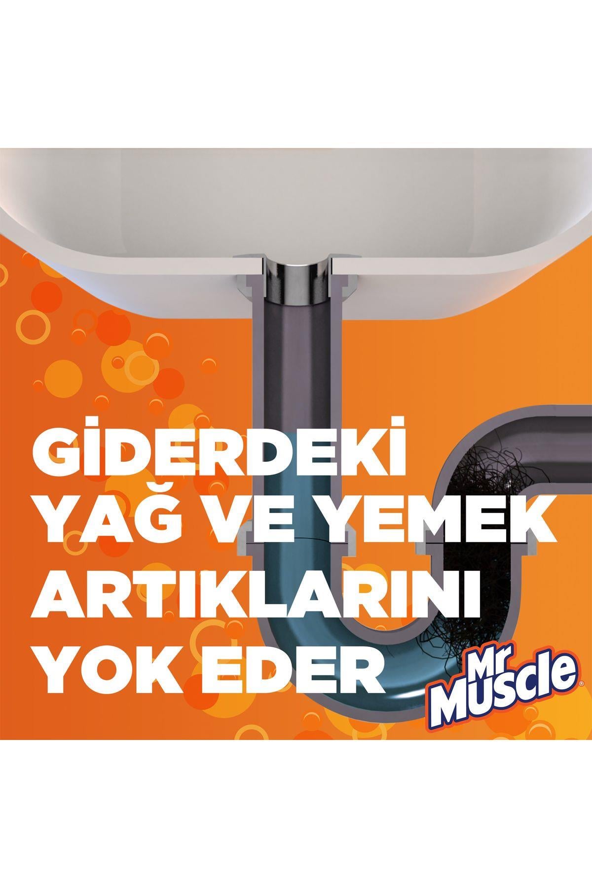 Mr. Muscle Granül Lavabo Açıcı, 2x50g