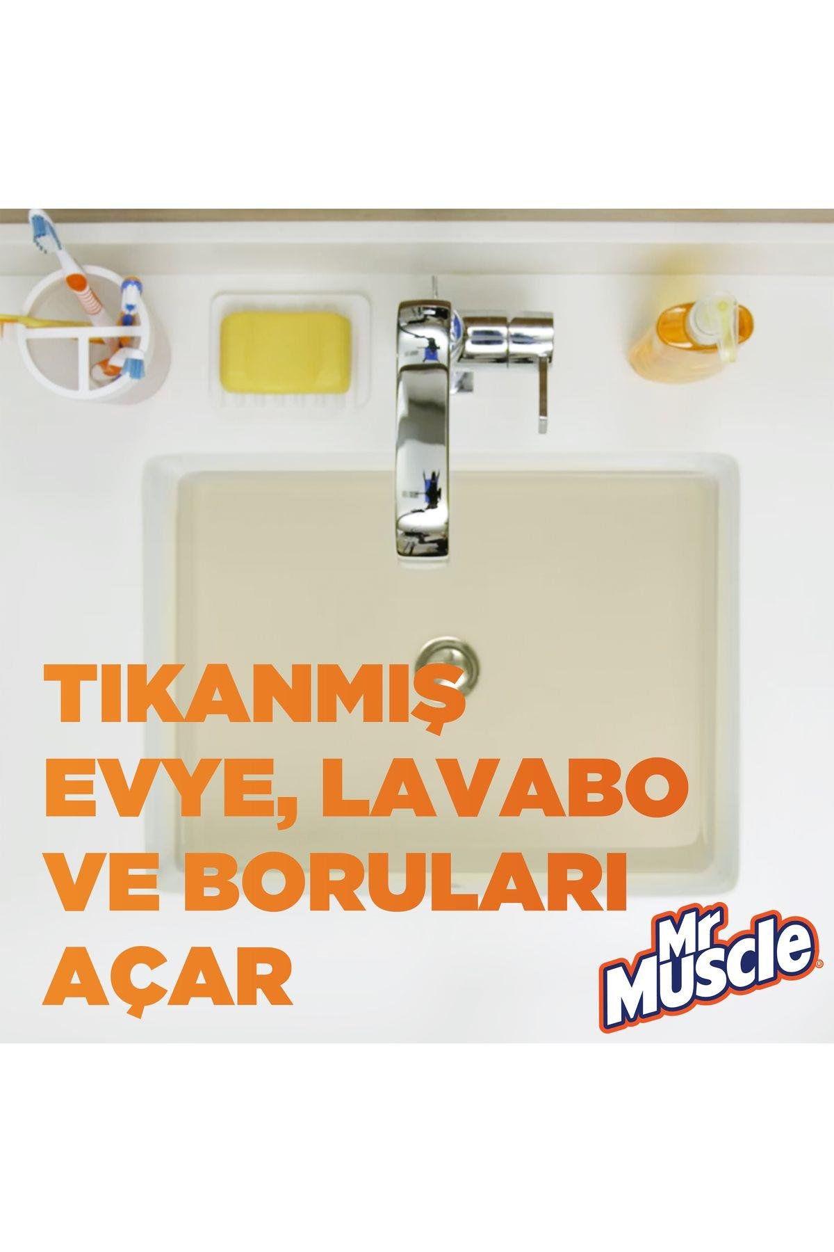 Mr. Muscle Granül Lavabo Açıcı, 2x50g