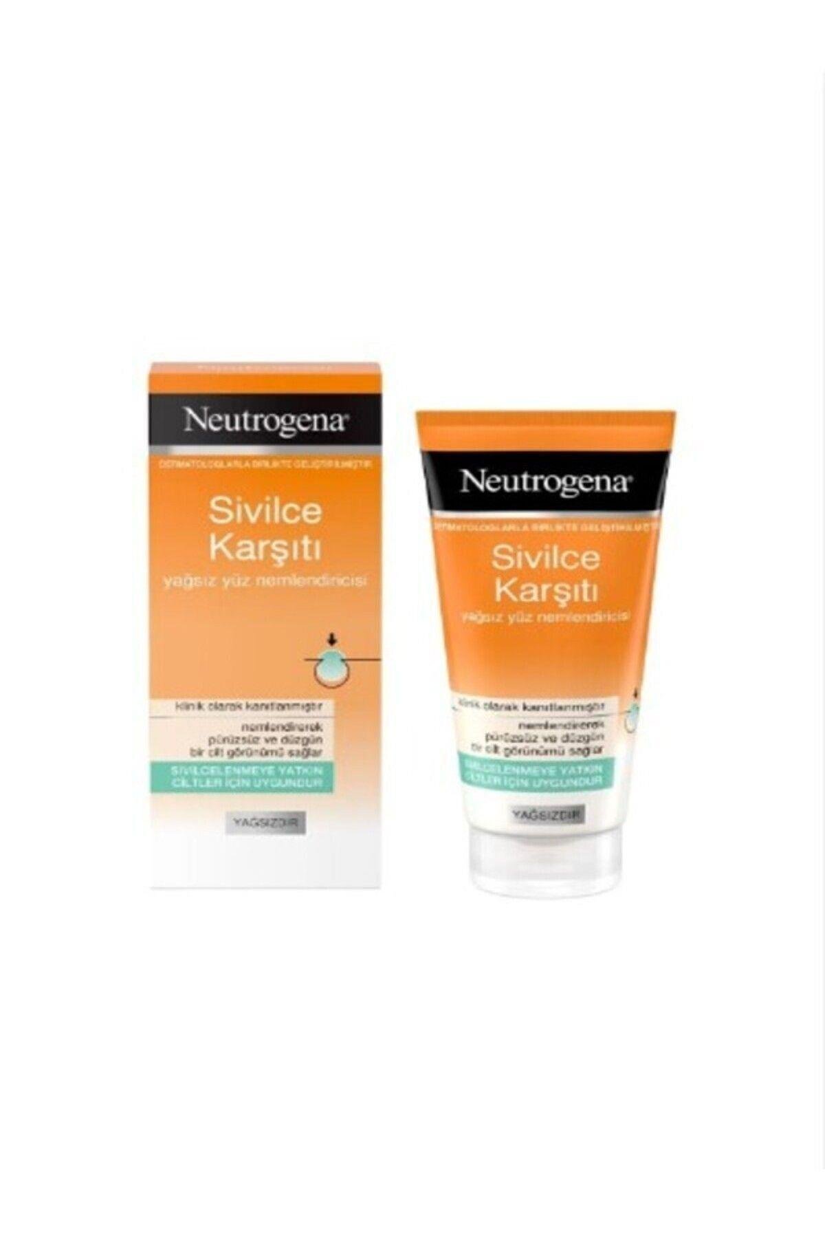 Neutrogena Sivilce Karşıtı Yağsız Yüz Nemlendiricisi 50ml, 50 ml