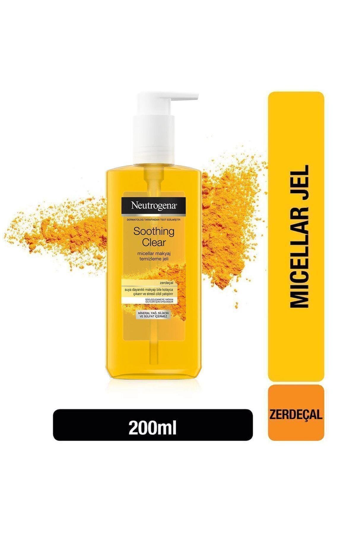 Neutrogena Soothing Clear Micellar Makyaj Temizleme Jeli 200 ml
