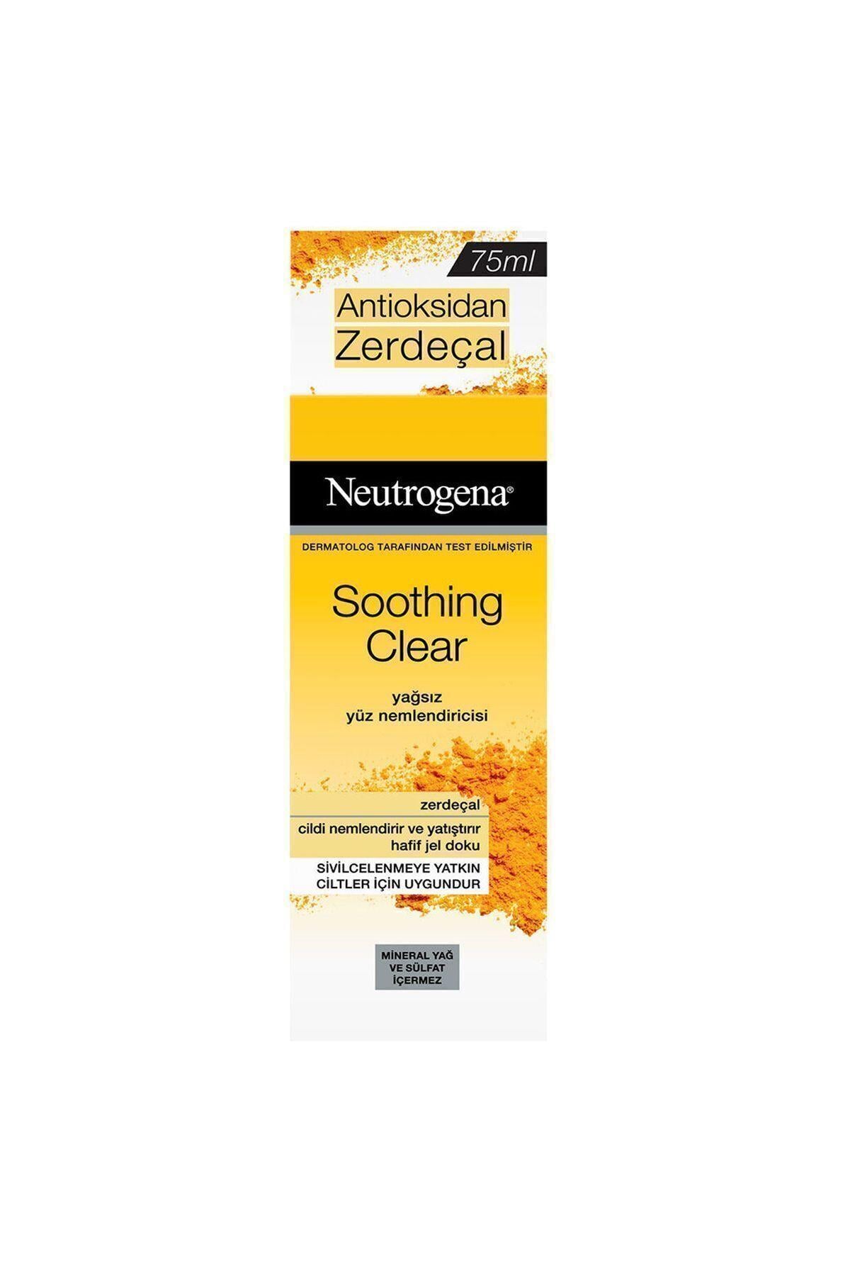 Neutrogena Soothing Clear Yağsız Nemlendirici 75 ml