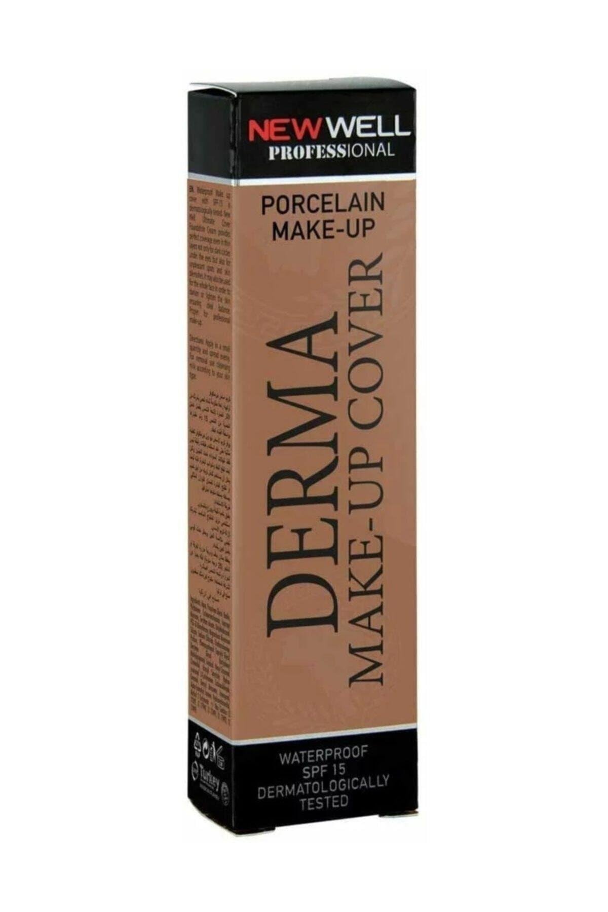 New Well Derma Makeup Cover Yoğun Kapatıcı Fondöten 04