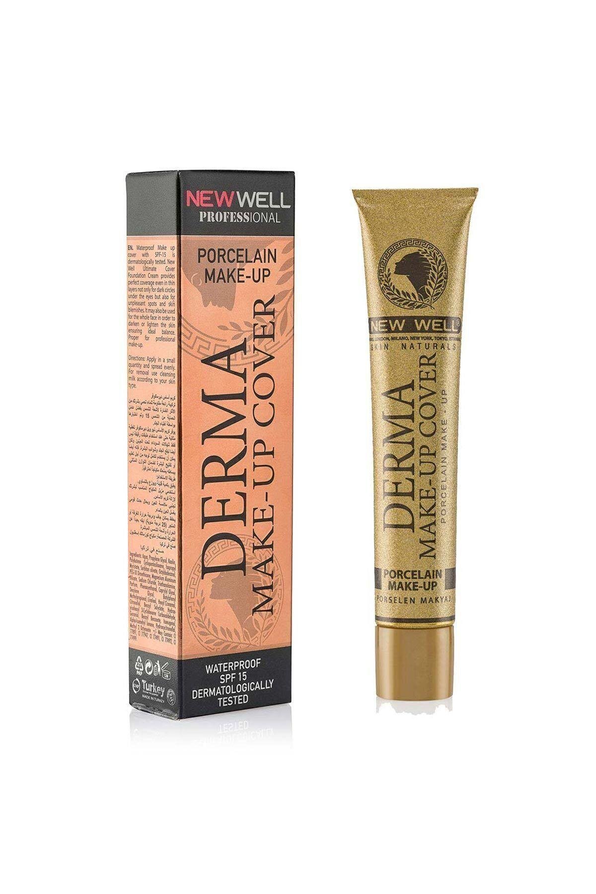 New Well Derma Makeup Cover Yoğun Kapatıcı Fondöten 06 Nickel