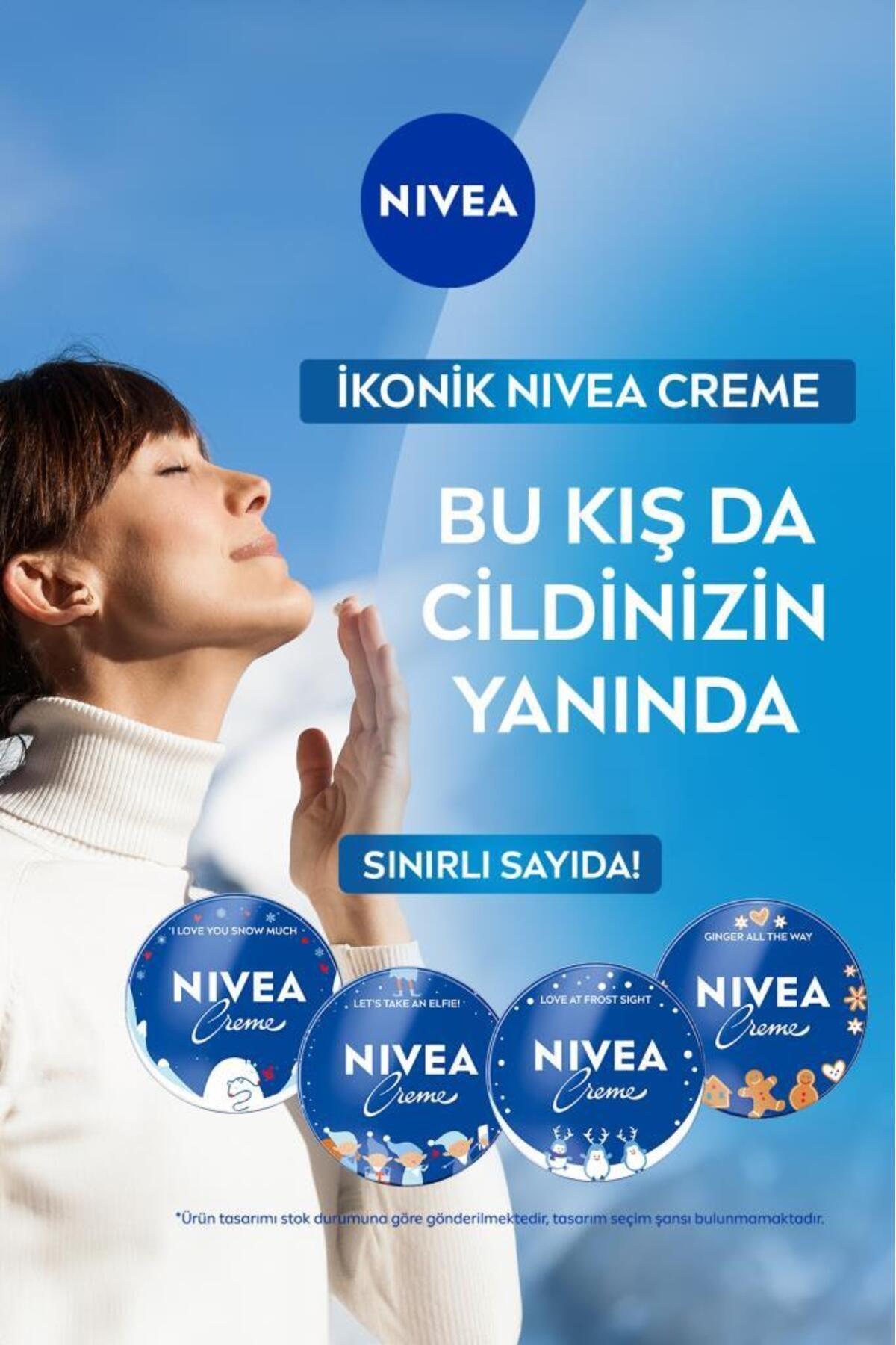 NIVEA Creme 150ml, Bakım Yapan Koruma, Uzun Süreli Yoğun Nemlendirici, El Yüz Ve Vücut, Yumuşak Cilt Hissi