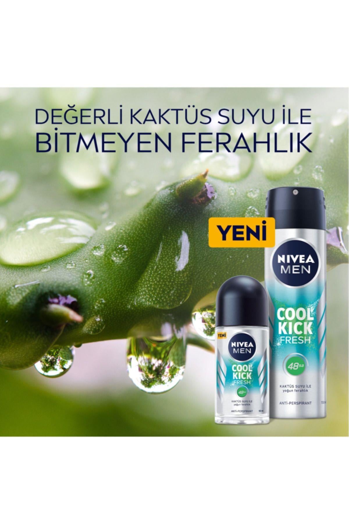NIVEA Deodorant Sprey Cool Kıck Fresh 150ml Erk