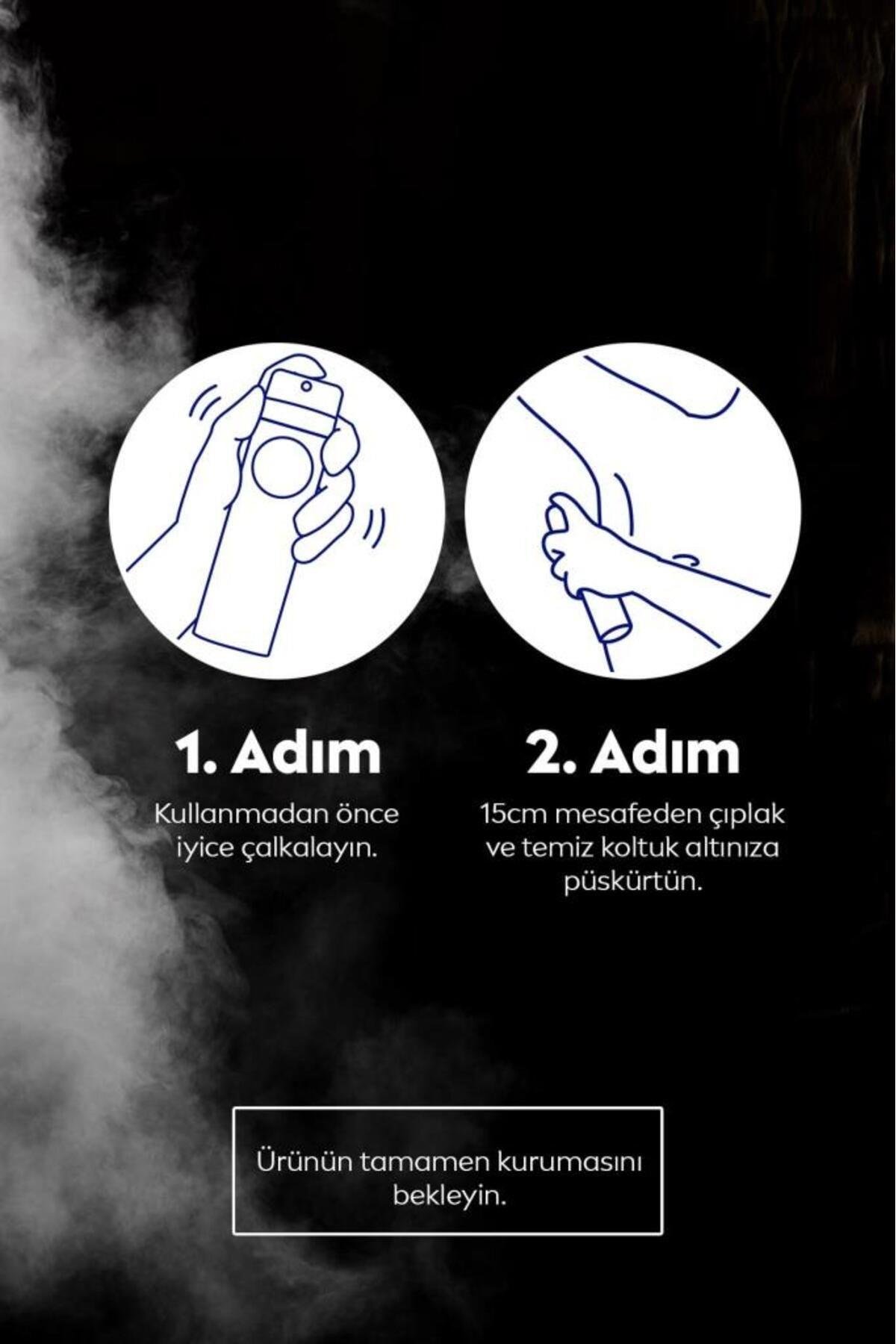 NIVEA Kadın Sprey Deodorant Double Effect 150ml, Ter Kokusuna Karşı 48 Saat Koruma, Pürüzsüz Koltuk Altı
