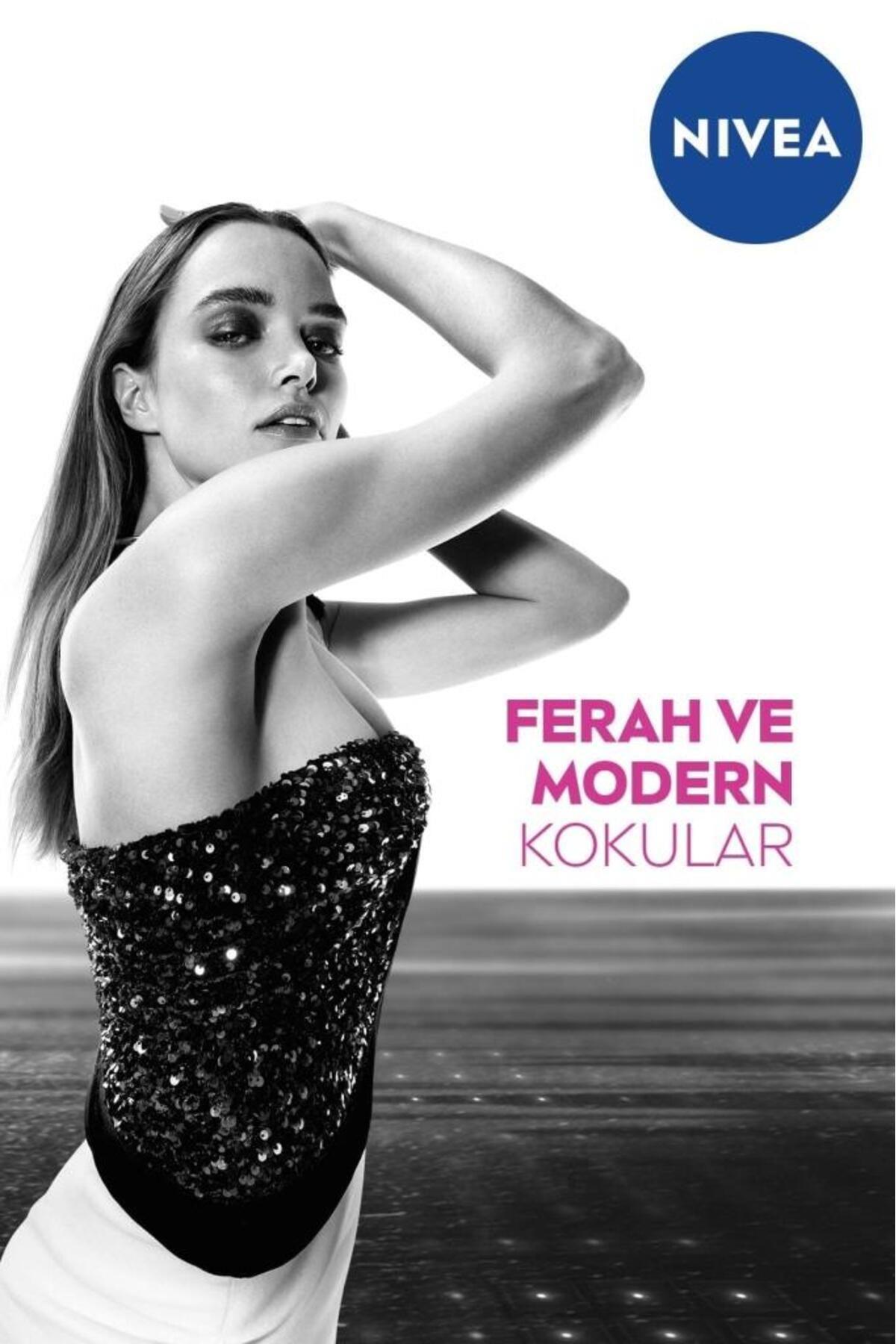 NIVEA Kadın Sprey Deodorant Double Effect 150ml, Ter Kokusuna Karşı 48 Saat Koruma, Pürüzsüz Koltuk Altı