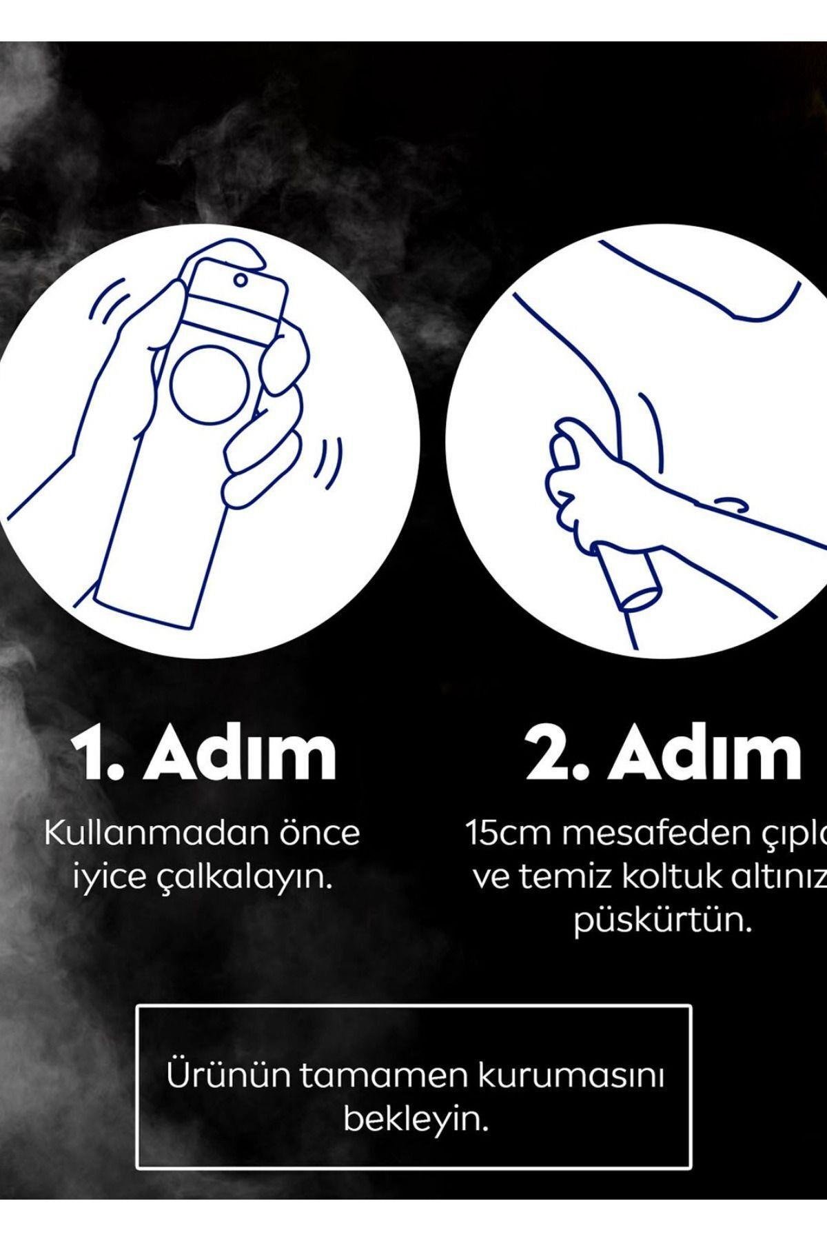 NIVEA Kadın Sprey Deodorant Fresh Natural 150ml, Ter Kokusuna Karşı 48 Saat Koruma, Okyanus Özleri Esansı