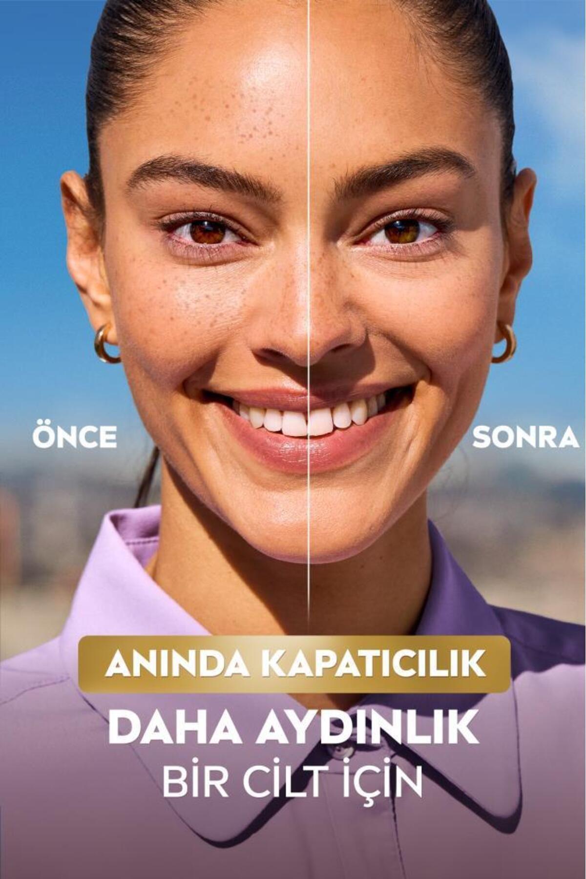 NIVEA Luminous630 Koyu Leke Karşıtı CC Yüz Kremi 40ml, SPF30 Güneş Koruyucu, Hyaluronik Asit, Açık Ton