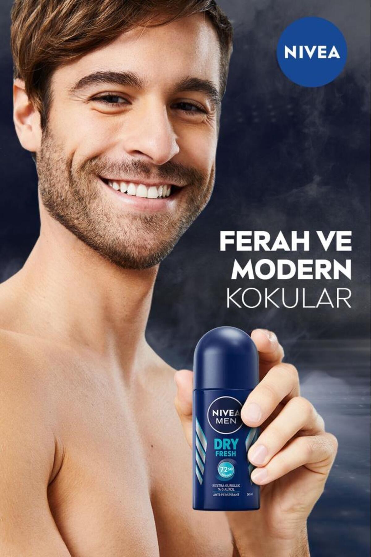 NIVEA Men Dry Fresh Erkek Roll On 50 ml