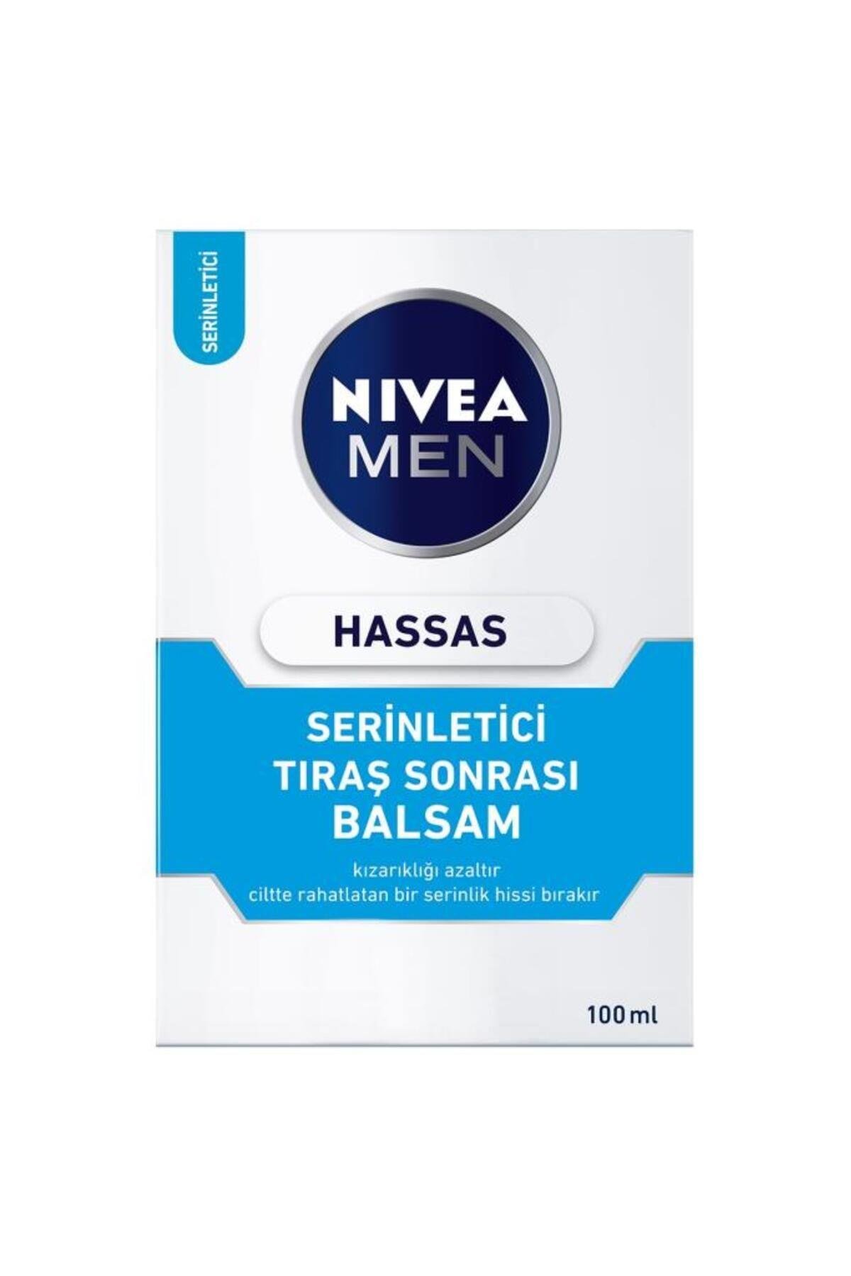 NIVEA Men Erkek Serinletici Tıraş Sonrası Balsam 100ml, Nemlendirici, Ferahlatıcı