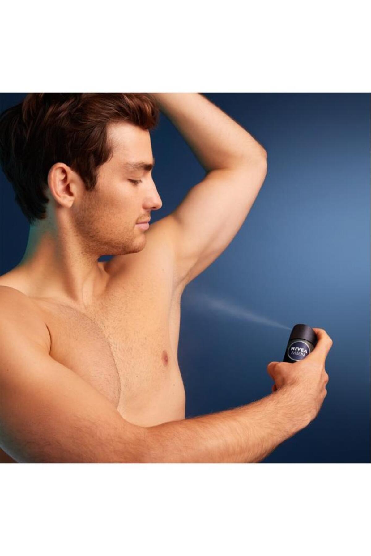 NIVEA Men Erkek Sprey Deodorant Dry Fresh 150ml, 72 Saat Anti-perspirant Koruma, Ekstra Kuruluk