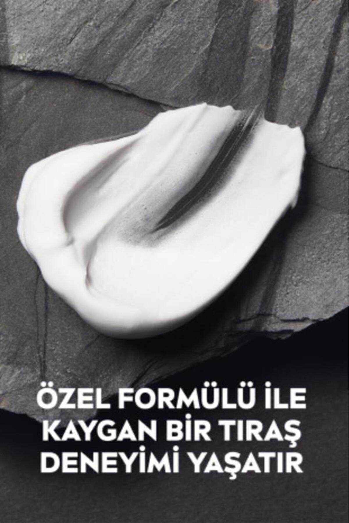 NIVEA Men Erkek Tıraş Köpüğü Deep Dimension 200ml, Kusursuz Tıraş, Aktif Karbon, Kaygan Tıraş Deneyimi
