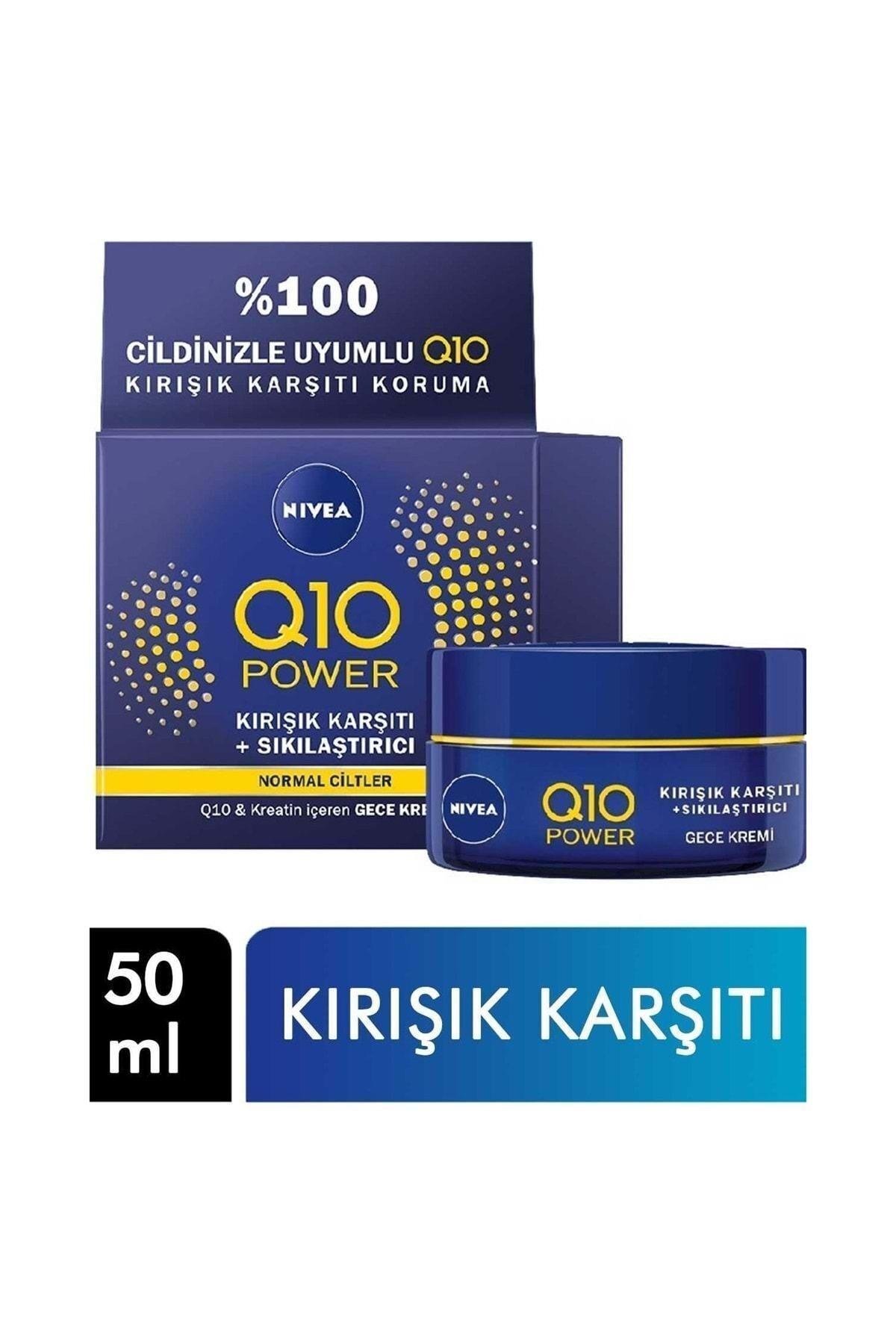 NIVEA Q10 Power Gece Kremi 50 ml Kırışık Karşıtı