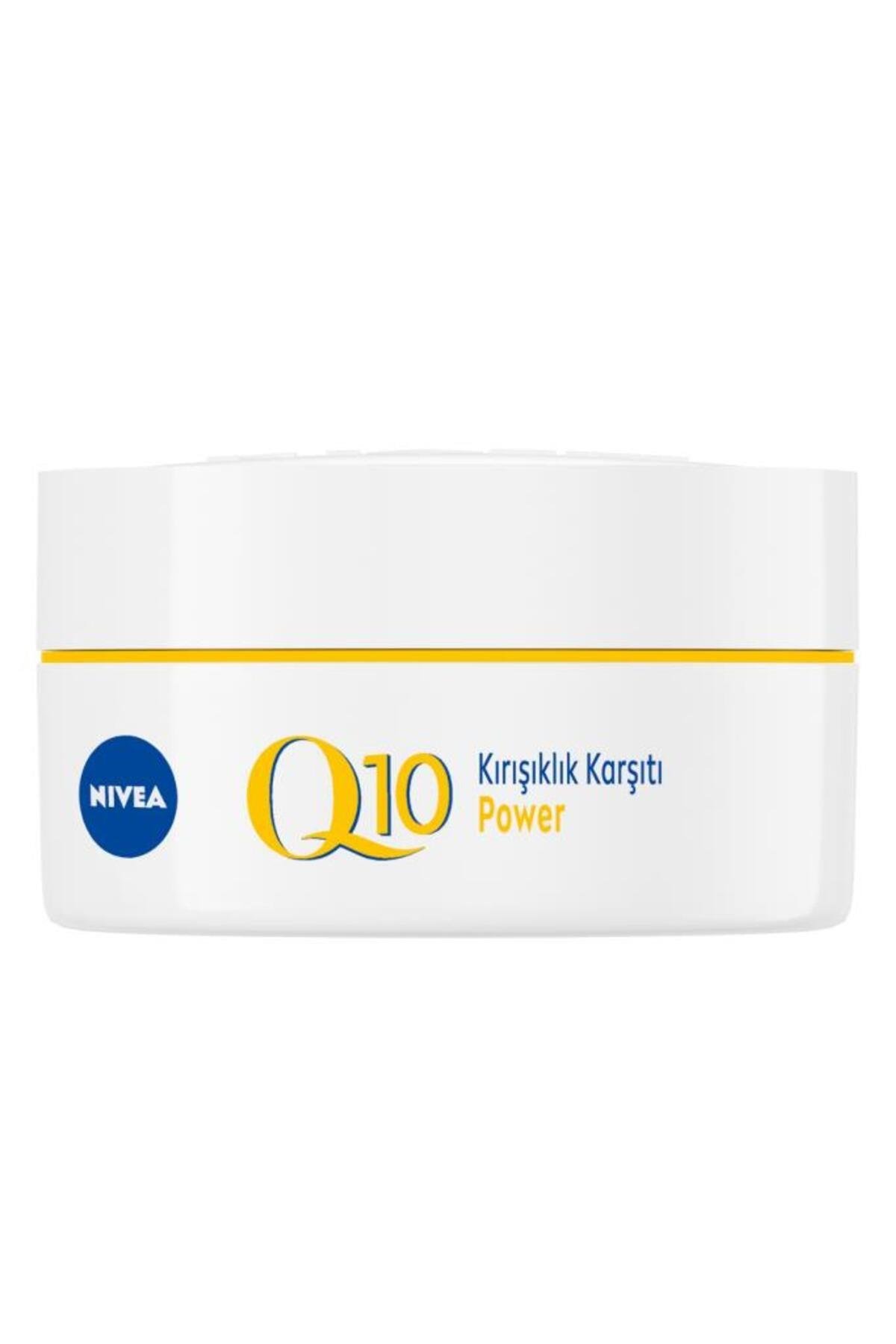 NIVEA Q10 Power Kırışıklık Karşıtı Sıkılaştırıcı Gündüz Yüz Bakım Kremi 50ml, SPF30, Keratin, Hyaluron