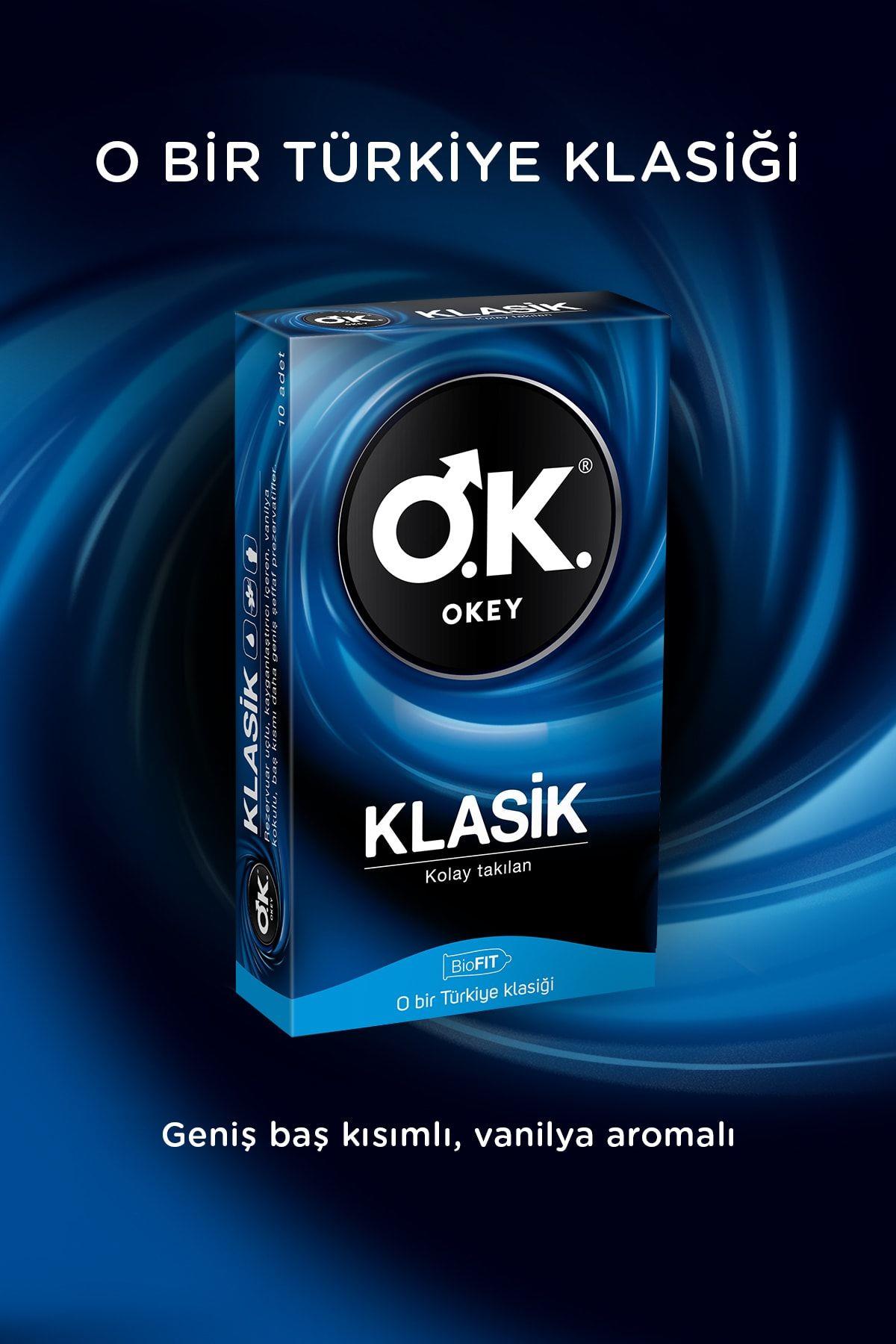 Okey Marka: Okey Klasik Prezervatif 10'lu Kategori: Prezervatif