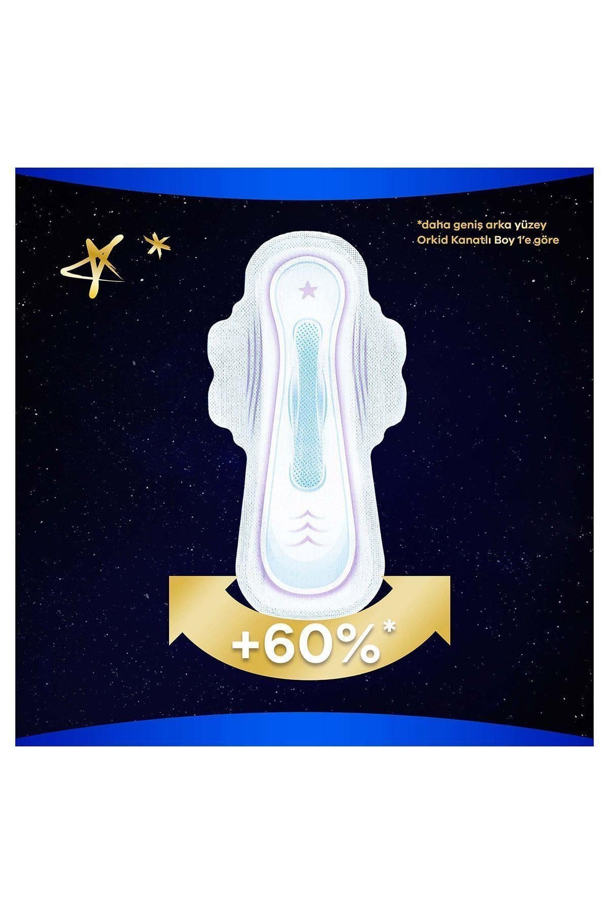 Orkid Ultra Hijyenik Ped Gece Ekstra 6 Adet Tekli Paket