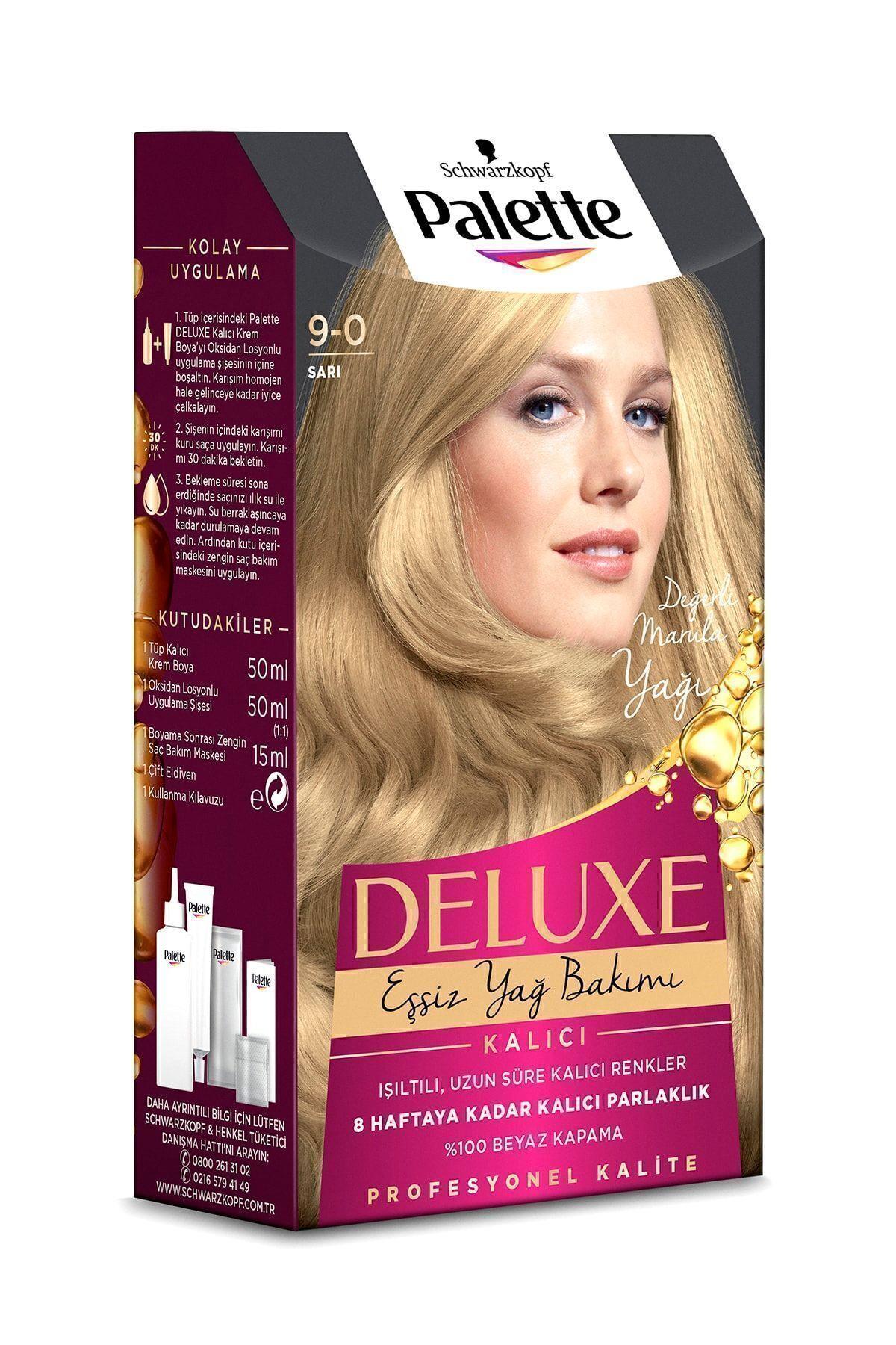 Palette DELUXE SAÇ BOYASI 9-0 SARI