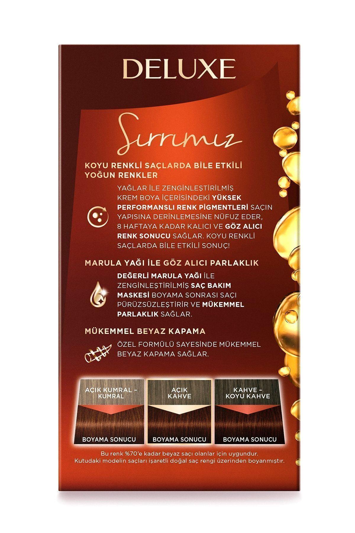 Palette DELUXE SAÇ BOYASI YOĞUN RENKLER 6-68 KARAMEL KAHVE