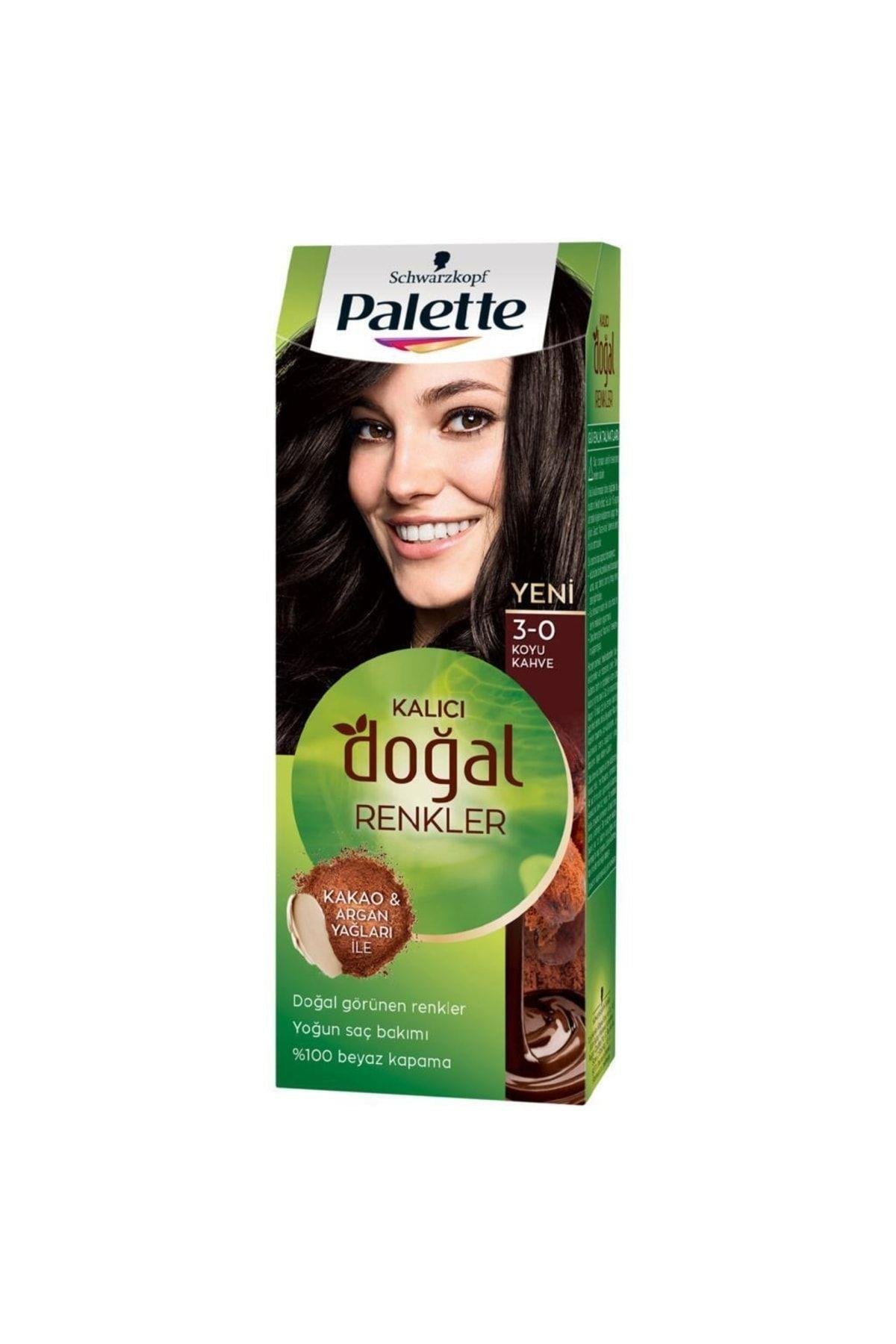 Palette Doğal Renkler 3.0 Koyu Kahve