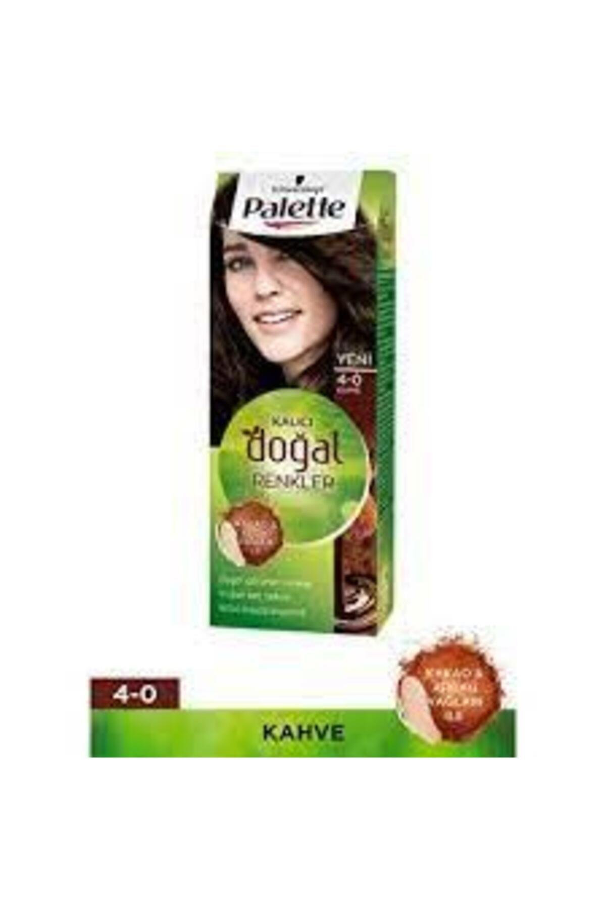 Palette Doğal Renkler 4-0 Kahve