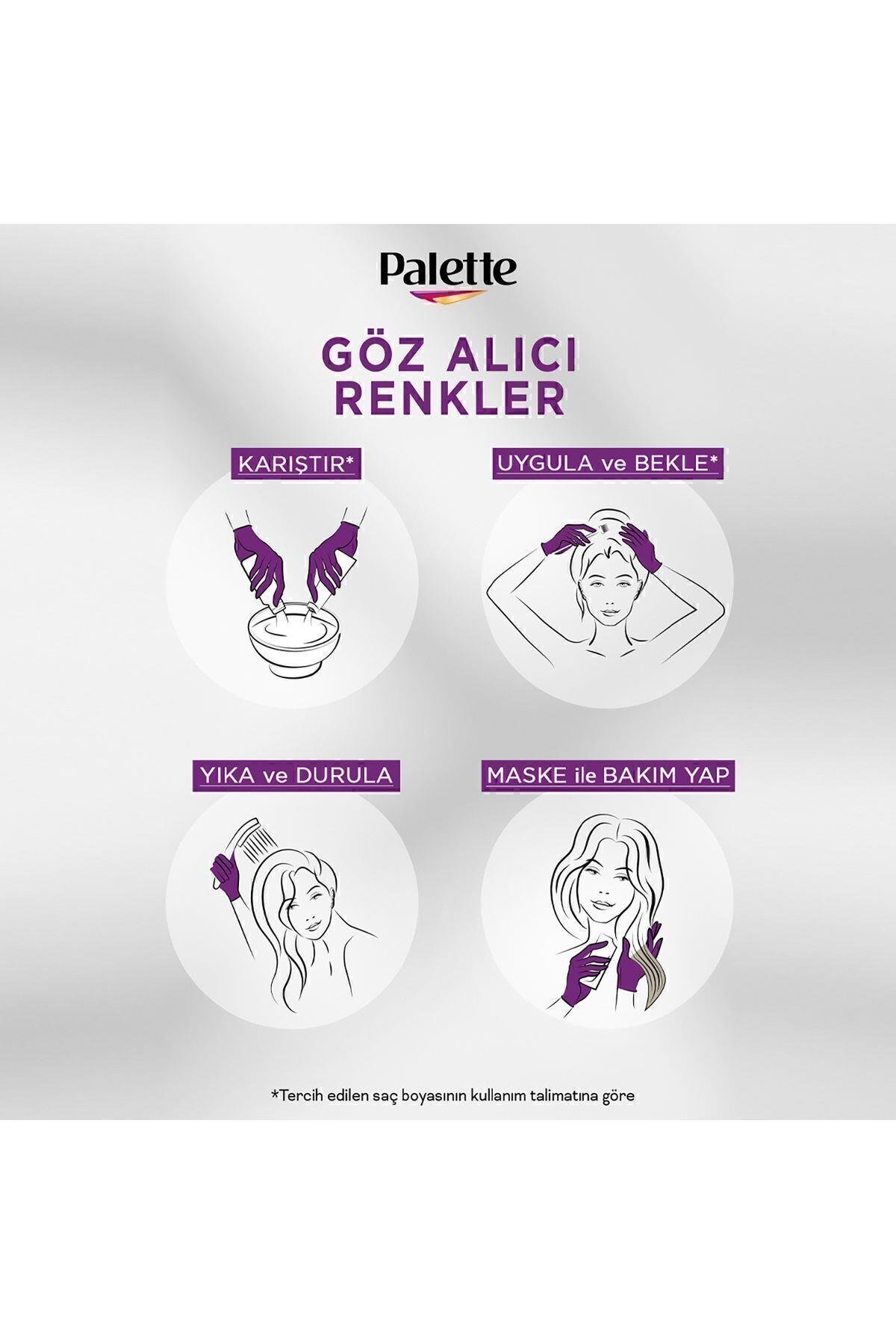 Palette Göz Alıcı Renkler No:1/1 Gece Mavisi