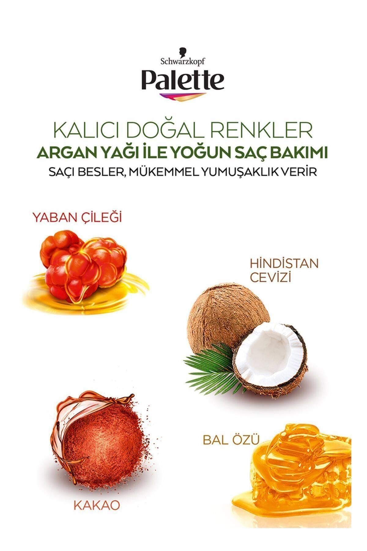 Palette Kalıcı Doğal Renkler Saç Boyası No: 8.16 Küllü Sarı