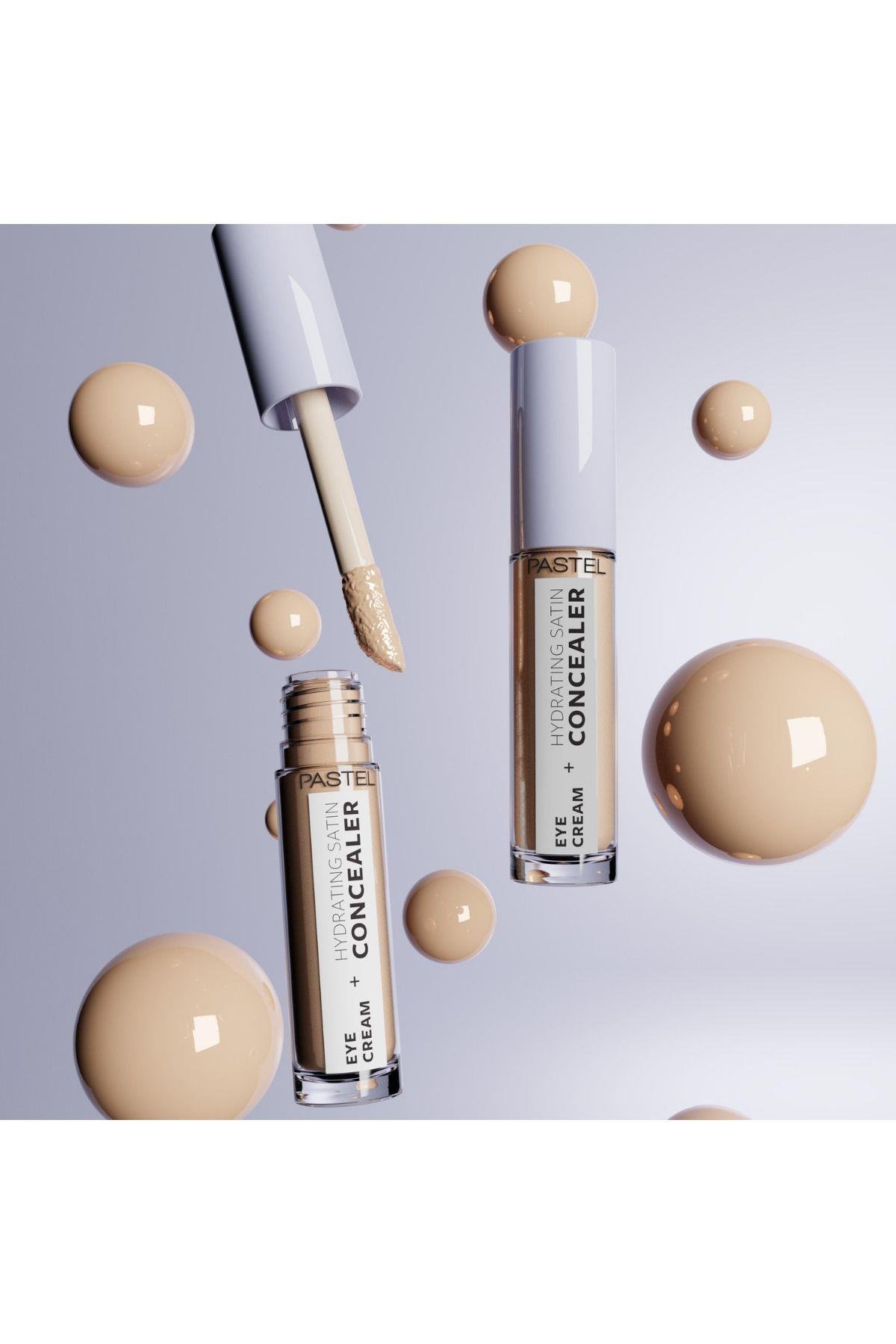 Pastel Eye Cream Hydrating Satin Concealer - Göz Kremi Göz Altı Kapatıcısı 62 Ivory