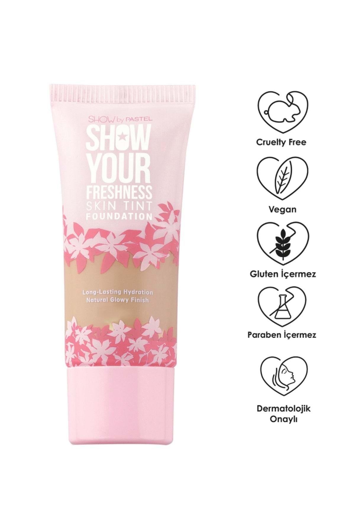 Pastel Show By Show Your Freshness Skin Tint Foundation - Fondöten 504 Tan30 ml