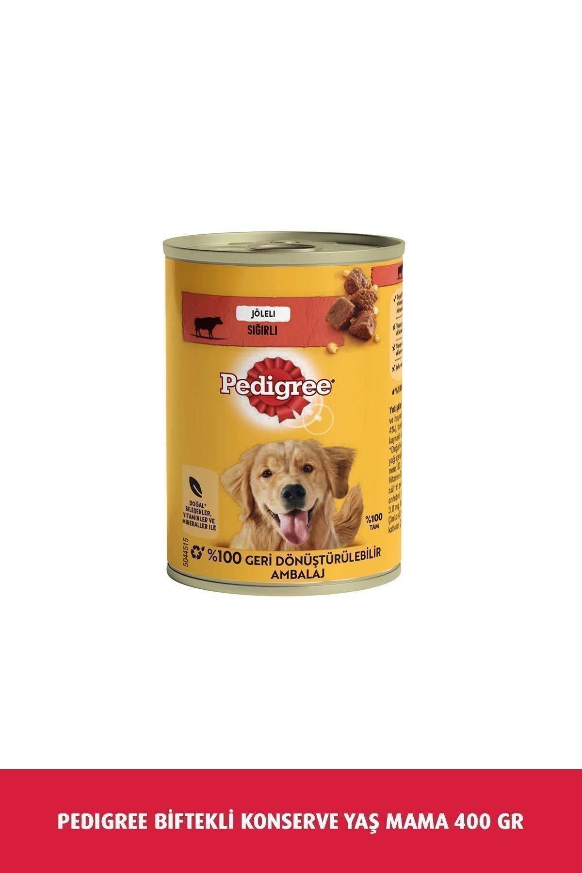 Pedigree Biftekli Konserve Yaş Mama 400 gr