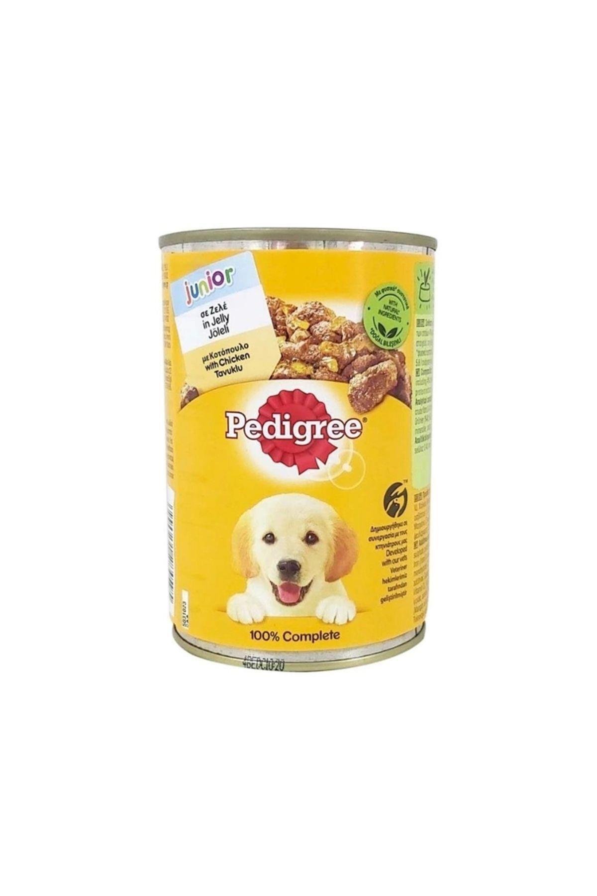 Pedigree Junior Tavuklu Yavru Konserve Köpek Mamasi 400 gr
