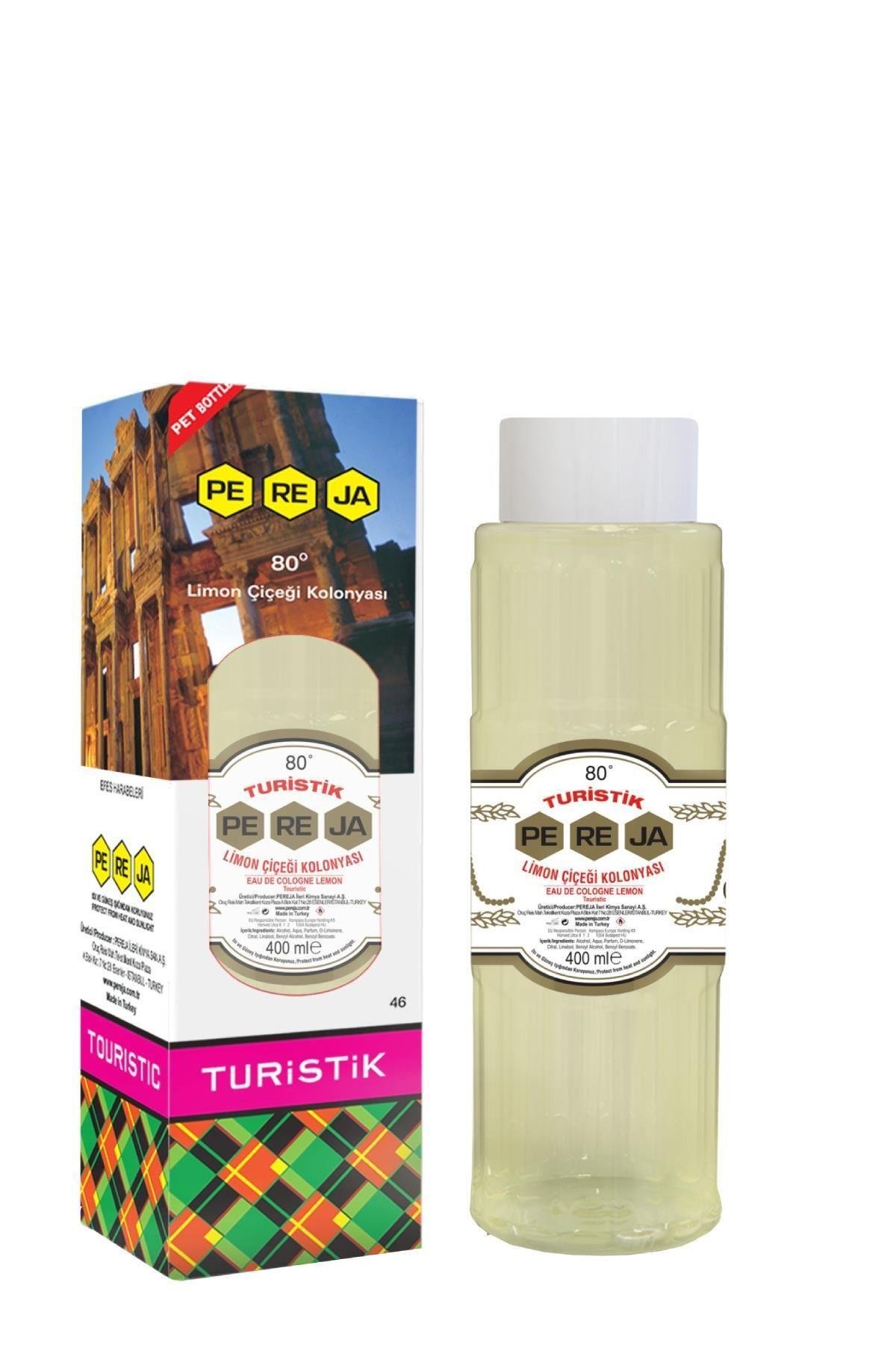 Pereja Limon Çiçeği Kolonyası 400ml Pet Şişe 80 Derece