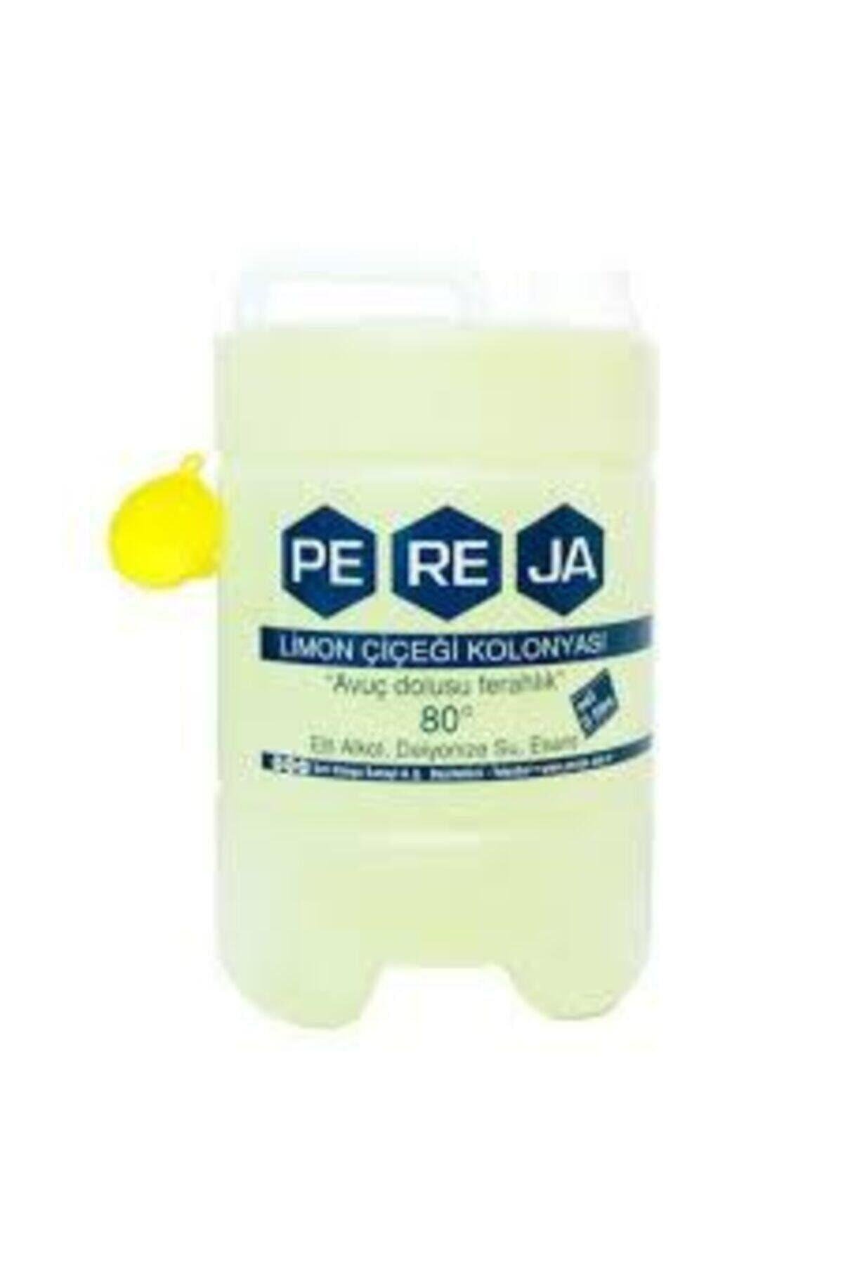 Pereja Limon Çiçeği Kolonyası 5 Litre Plastik Ambalaj