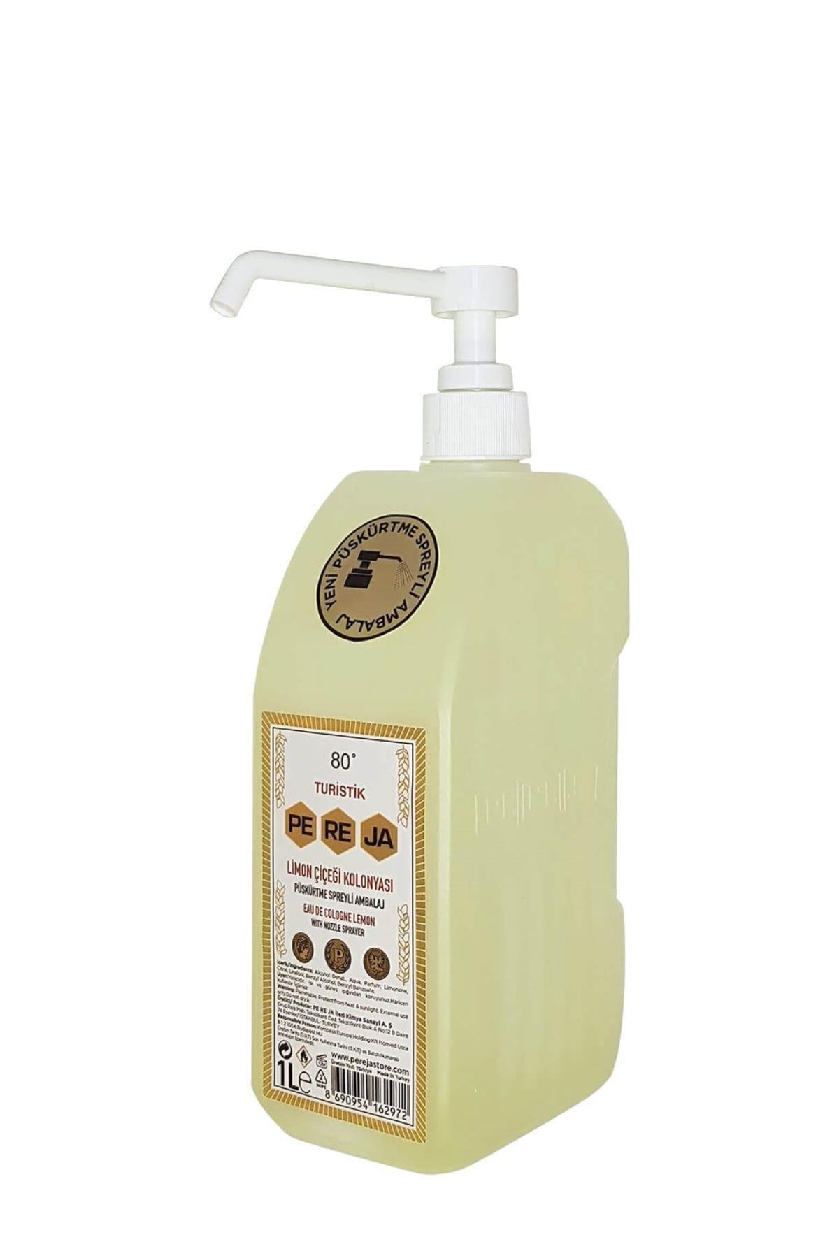 Pereja Limon Kolonyası 1 Lt Pompalı