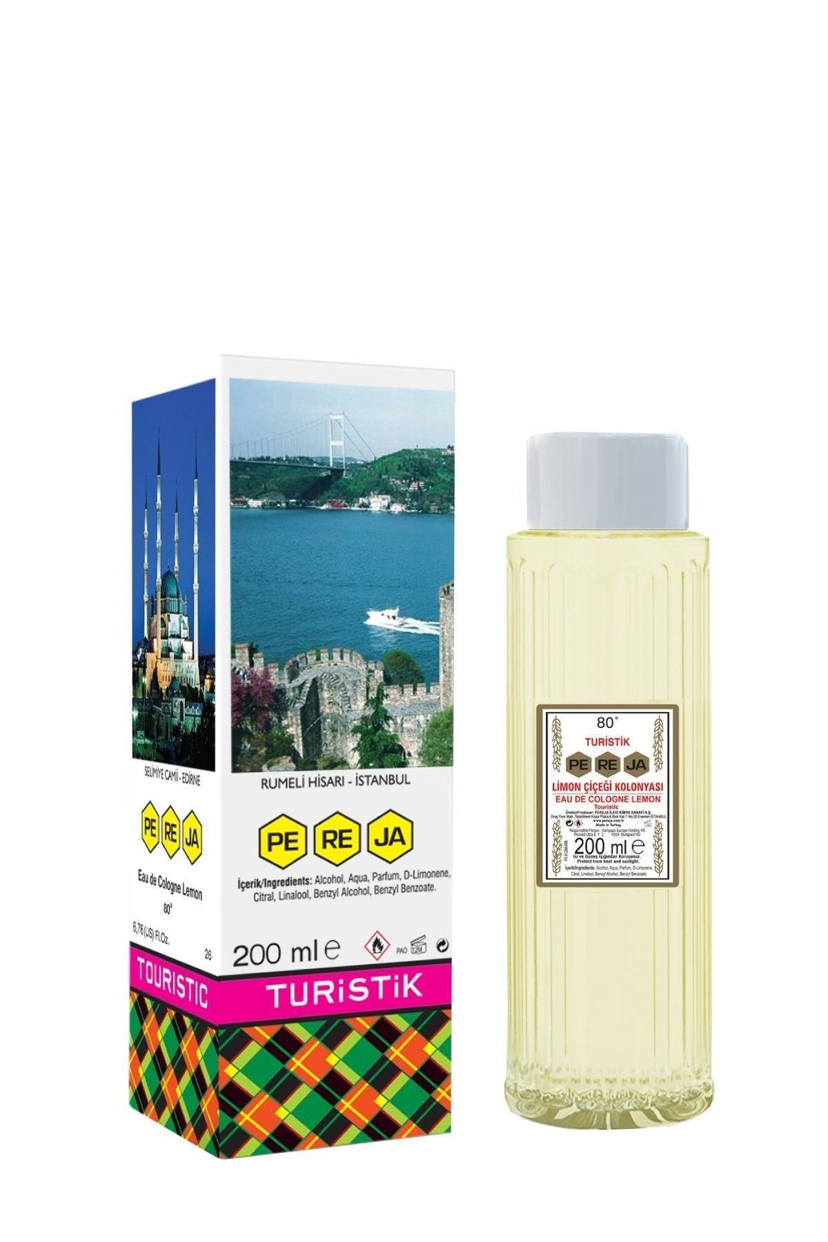 Pereja Limon Kolonyası 200 ml Cam Şişe