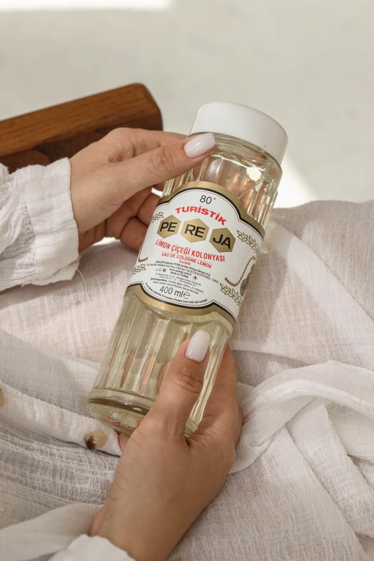 Pereja Limon Kolonyası 400 ml Cam Şişe