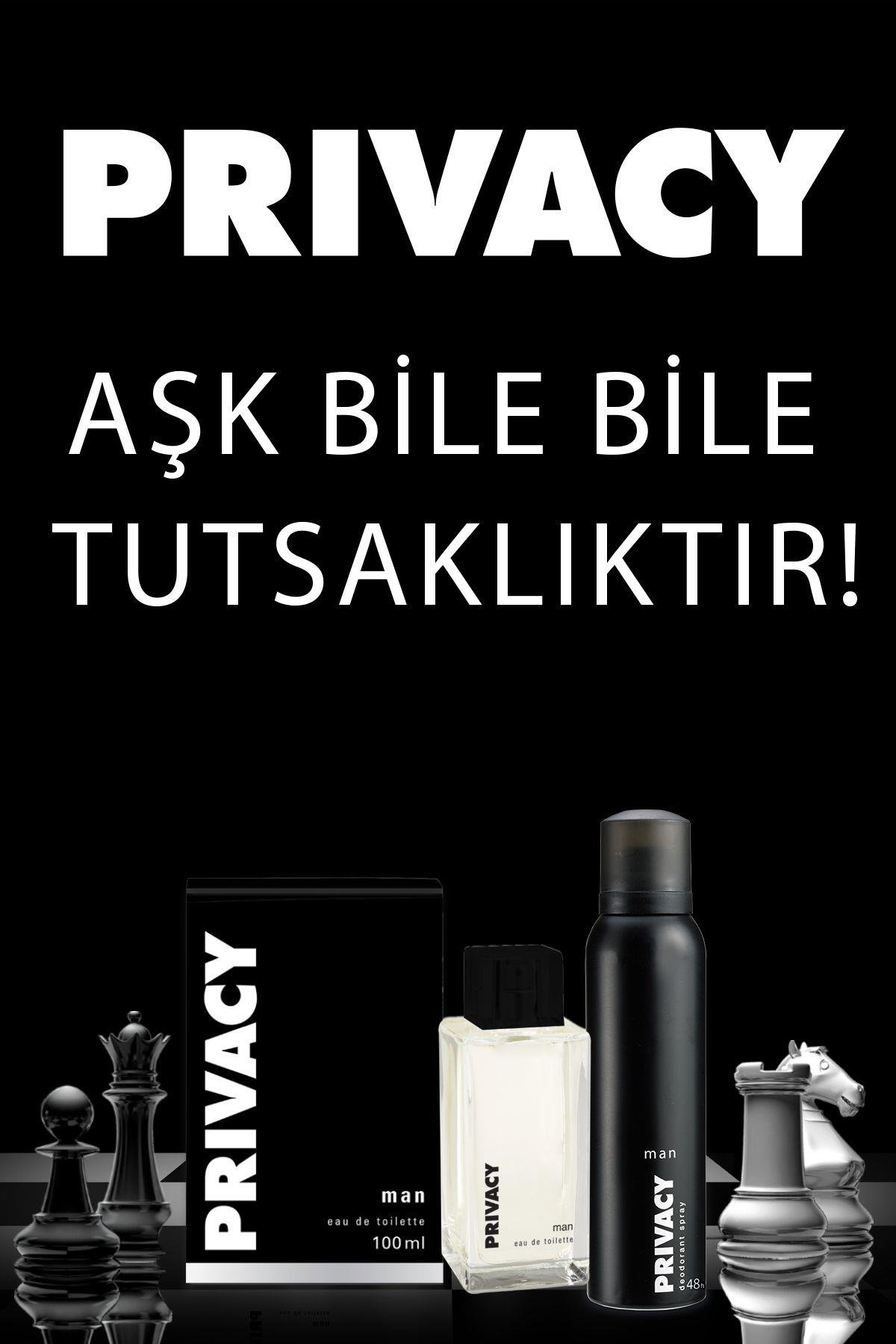 Privacy Man EDT Parfüm 100ml & Deodorant 150ml