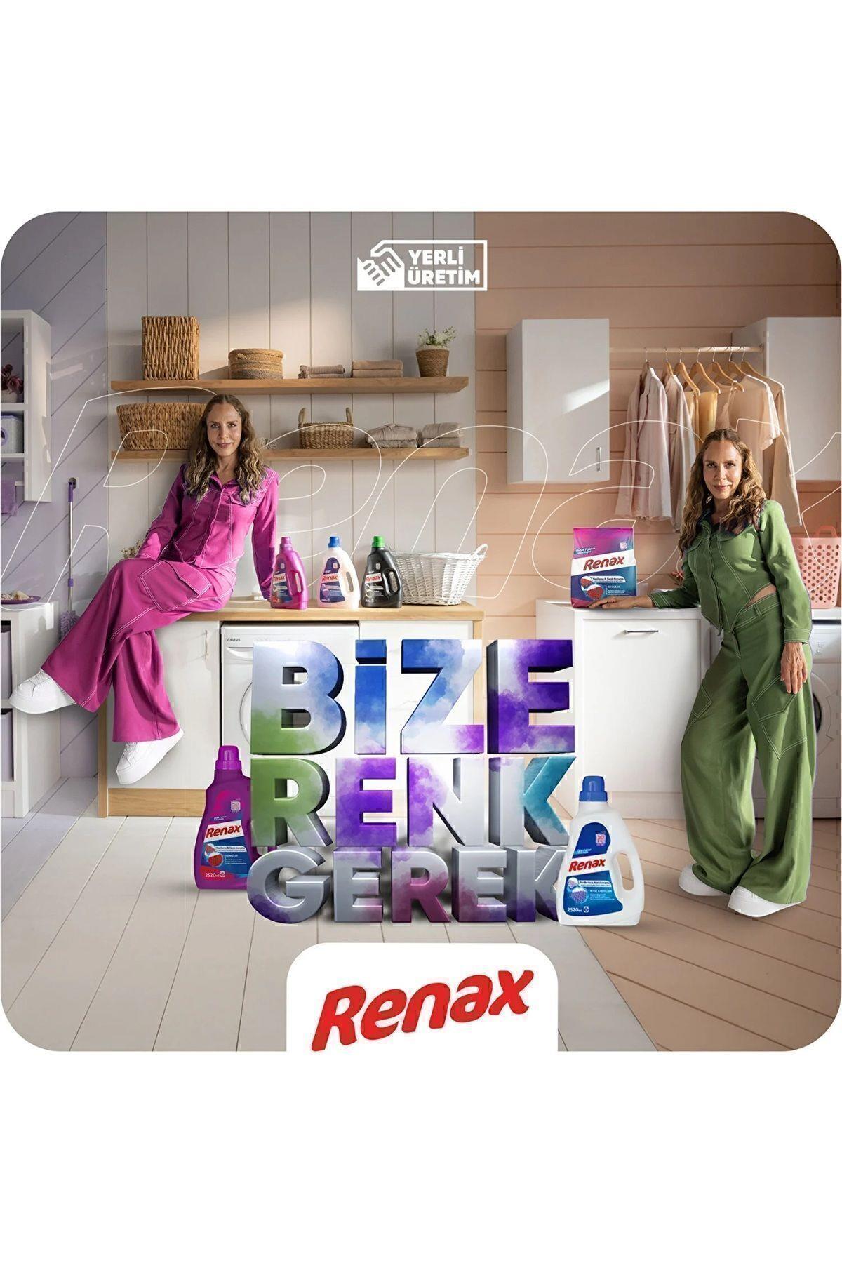 RENAX Sıvı Çamaşır Deterjanı Siyahlar 2520 ml
