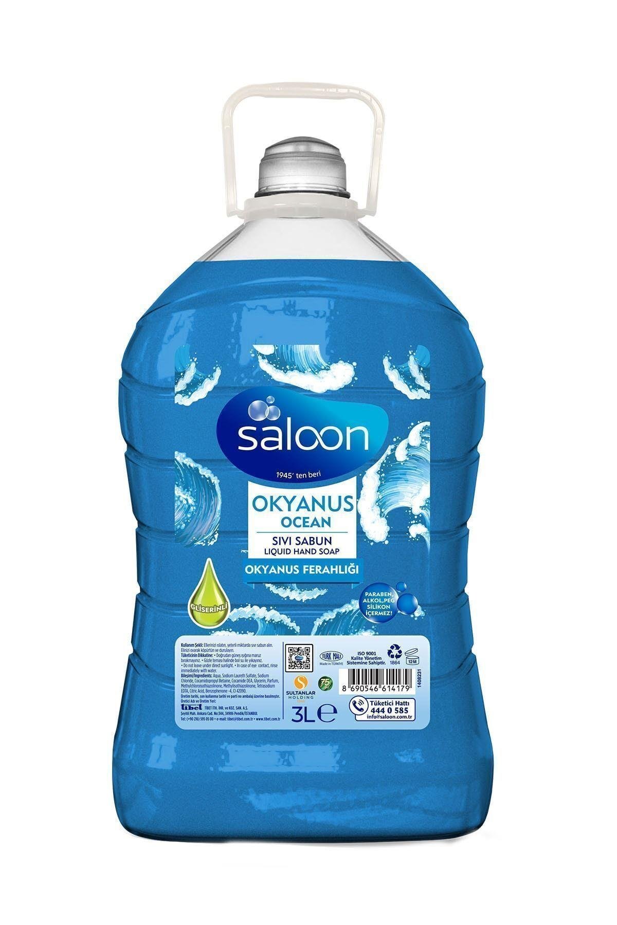 Saloon Sıvı Sabun Okyanus Ferahlığı 3 Litre