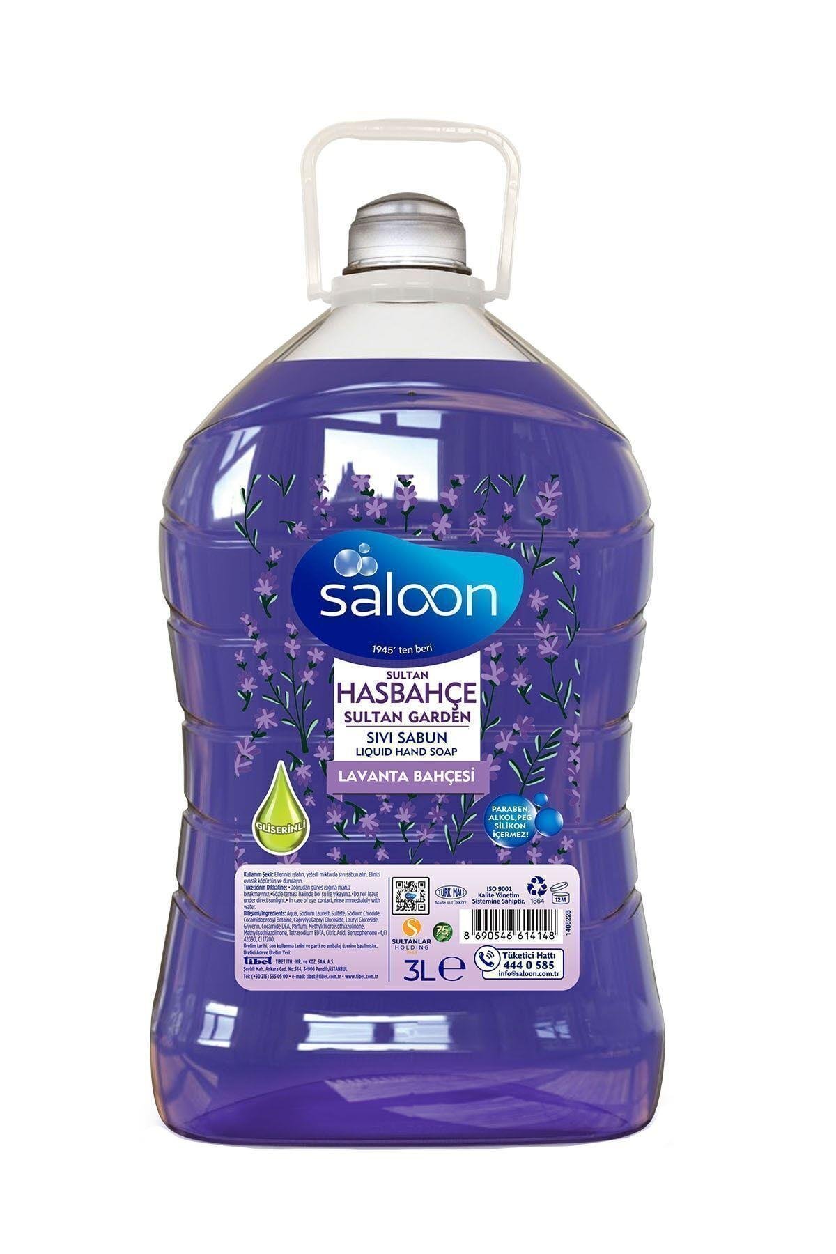 Saloon Sıvı Sabun Sultan Hasbahçe 3 Litre