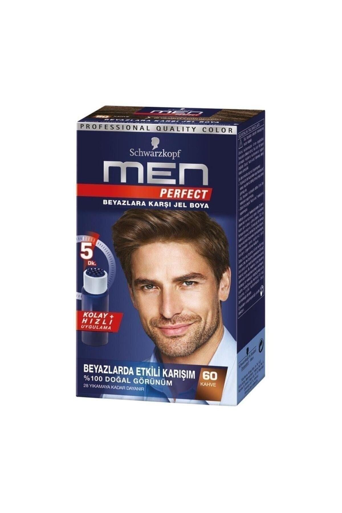 SCHWARZKOPF MEN PERFECT Schwarzkopf Men Beyaz Renk Kırıcı Saç Boyası 600 Kahve