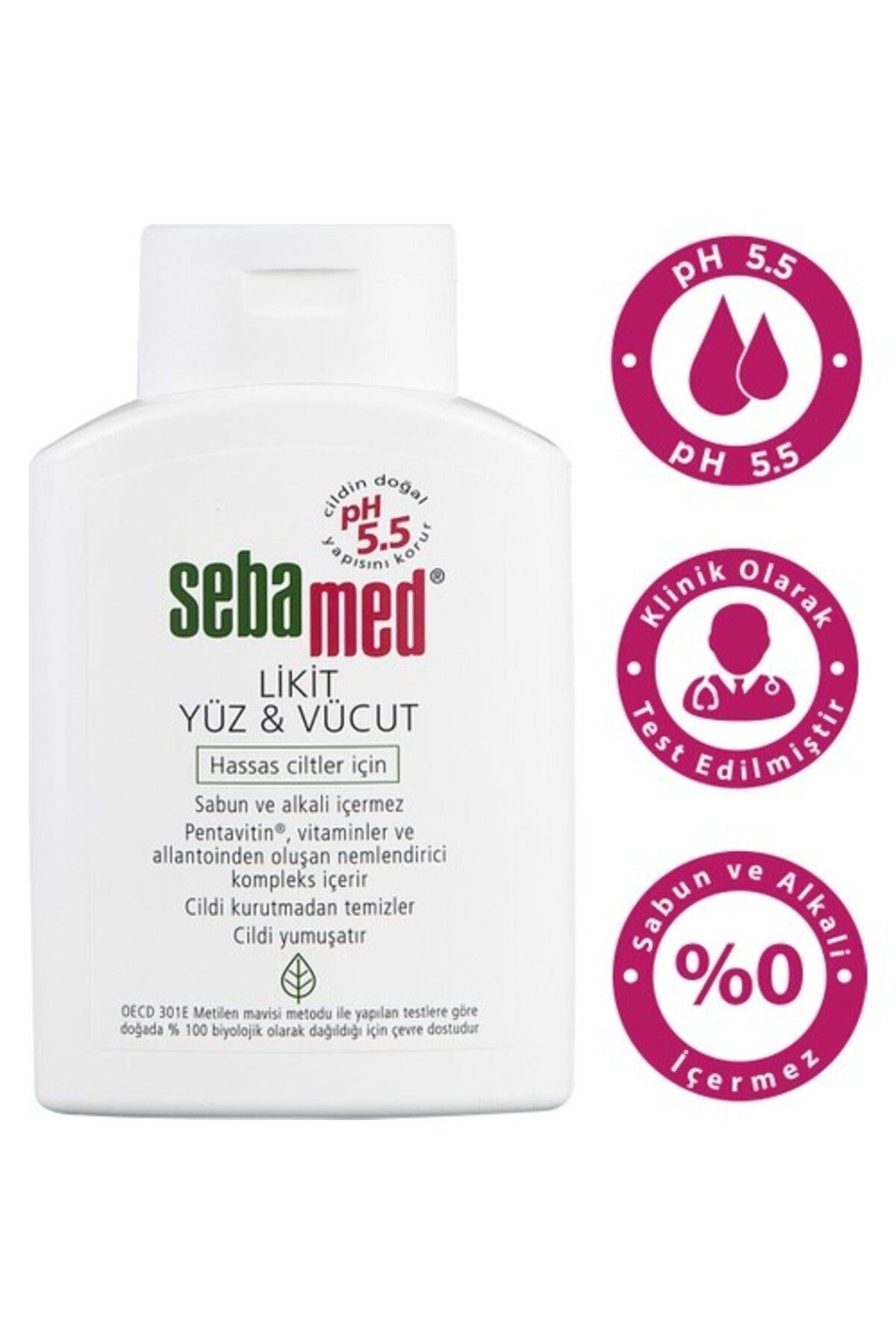 Sebamed Likit Yüz & Vücut Temizleyici 200 ml