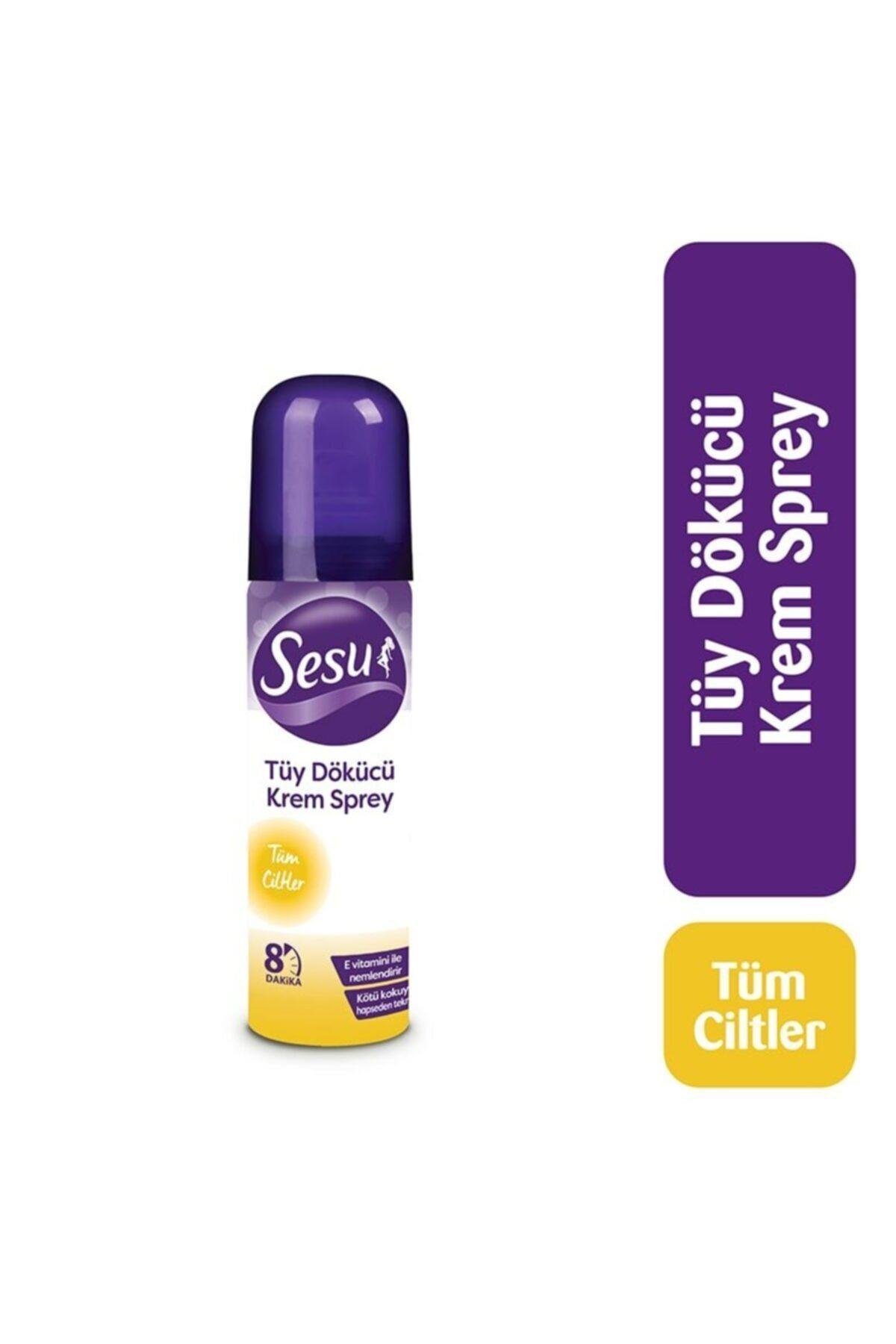 Sesu Tüm Ciltler Özel Süper Tüy Dökücü Krem Sprey 150ml